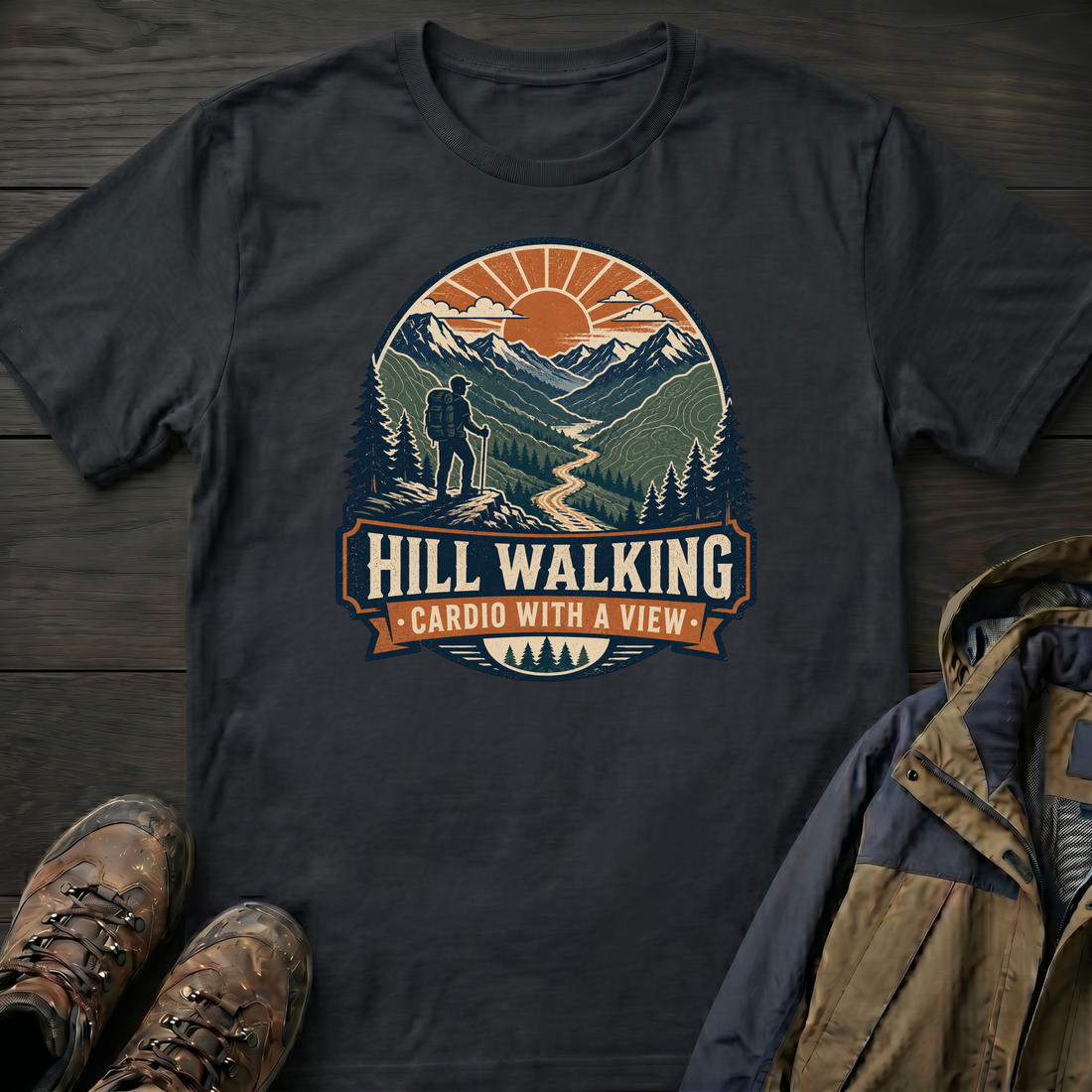 Cardio with a View 2 T-Shirt
