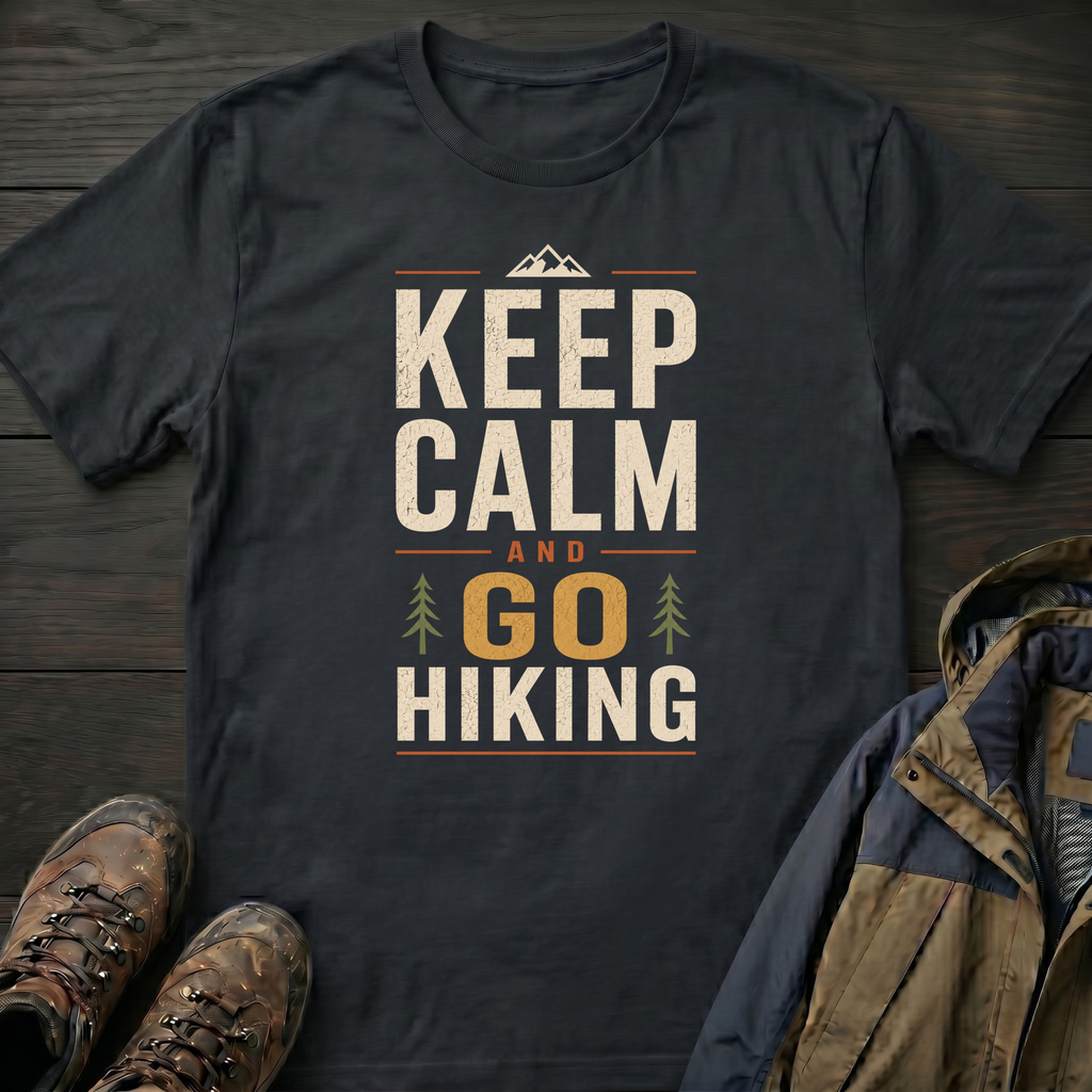 Keep Calm and Go Hiking T-Shirt