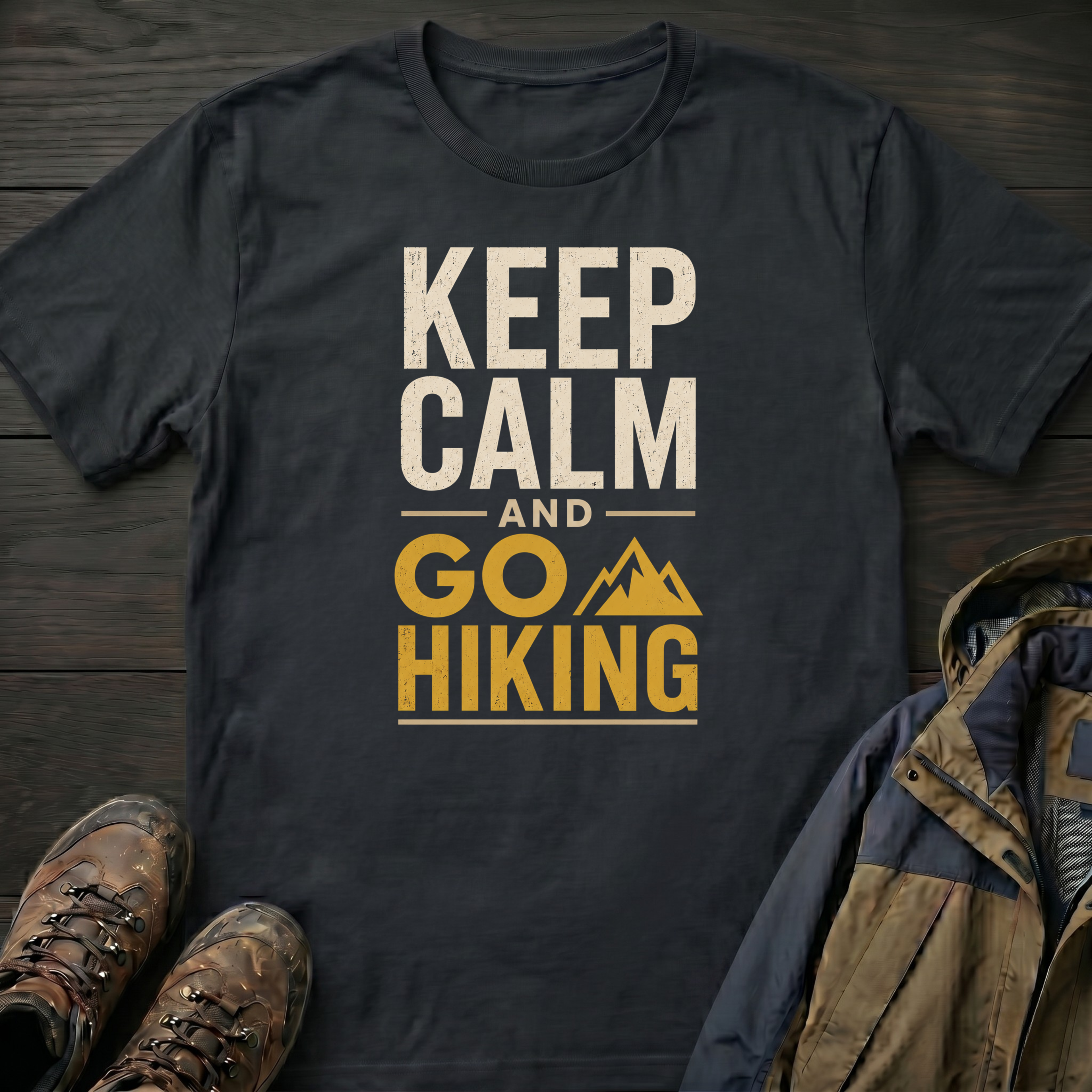 Keep Calm and Go Hiking 2 T-Shirt
