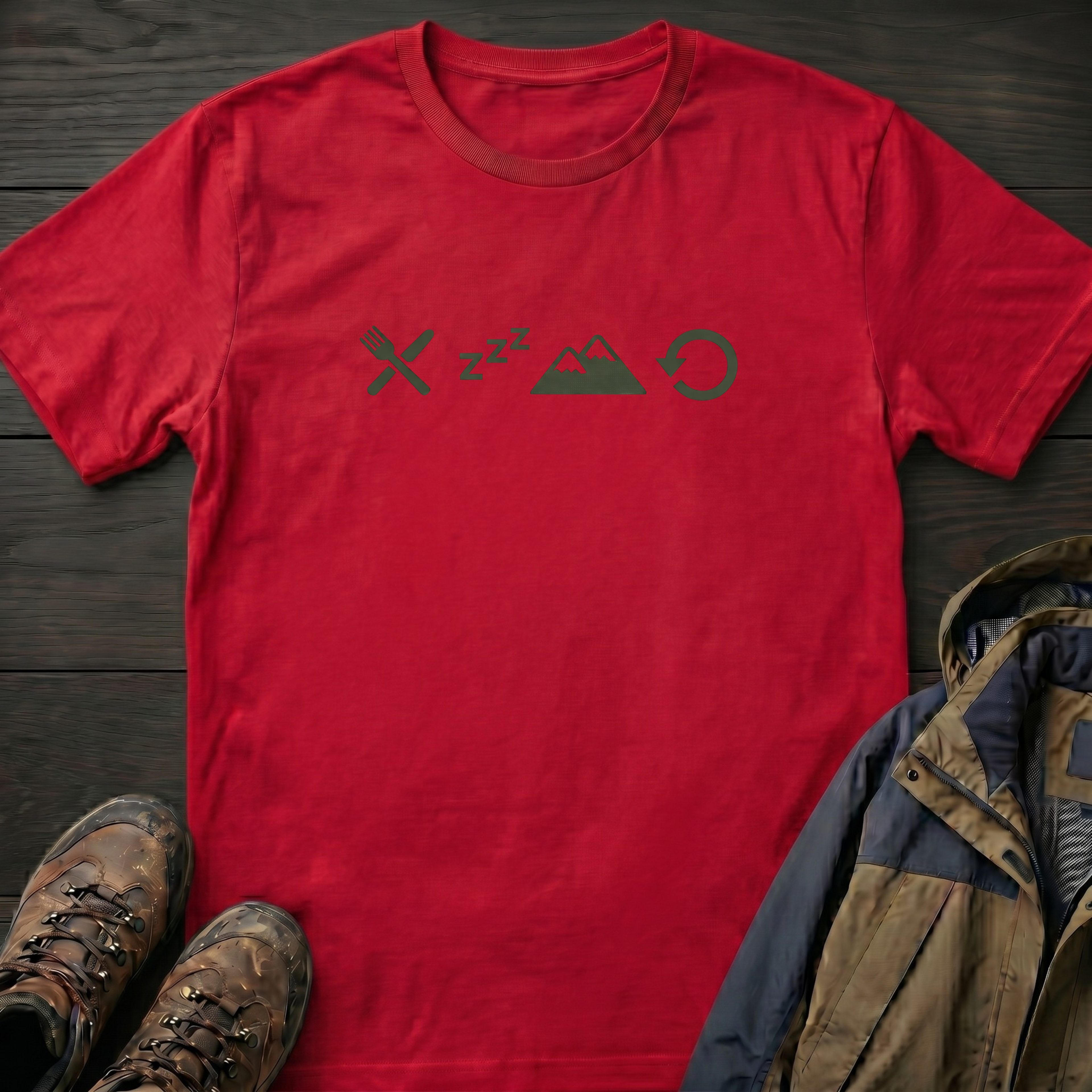 Eat Hike Repeat T-Shirt