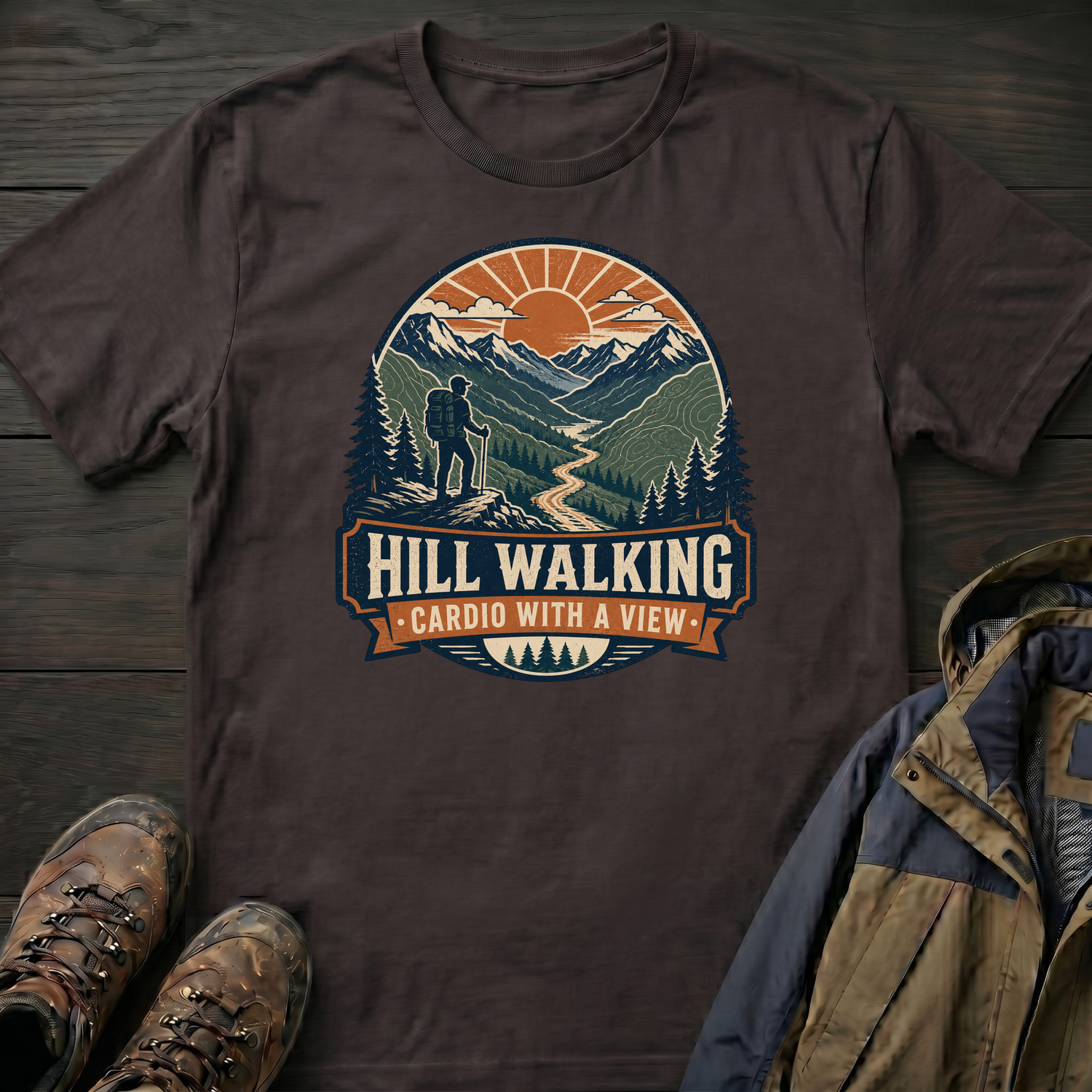 Cardio with a View 2 T-Shirt