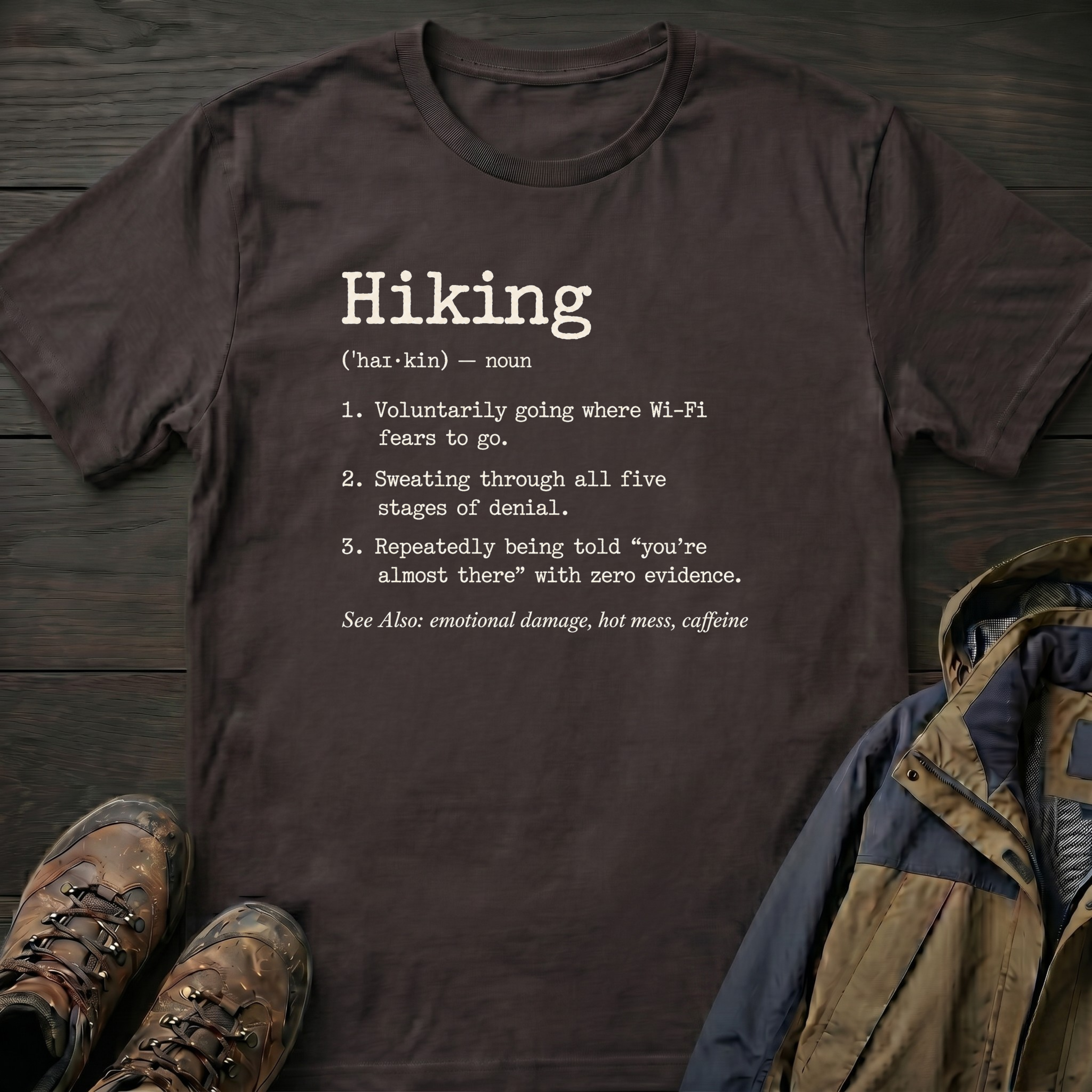 Hiking (Noun) 2 T-Shirt