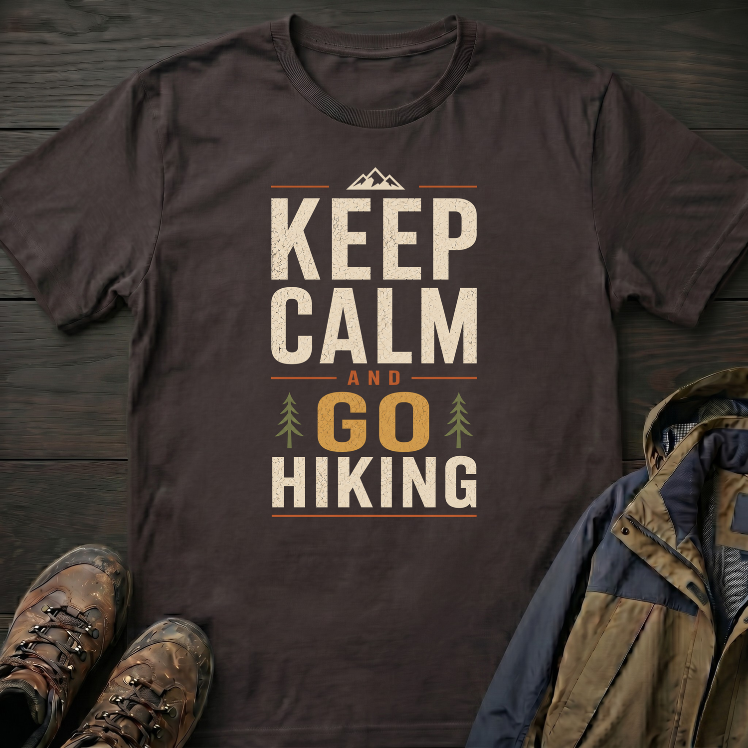 Keep Calm and Go Hiking T-Shirt