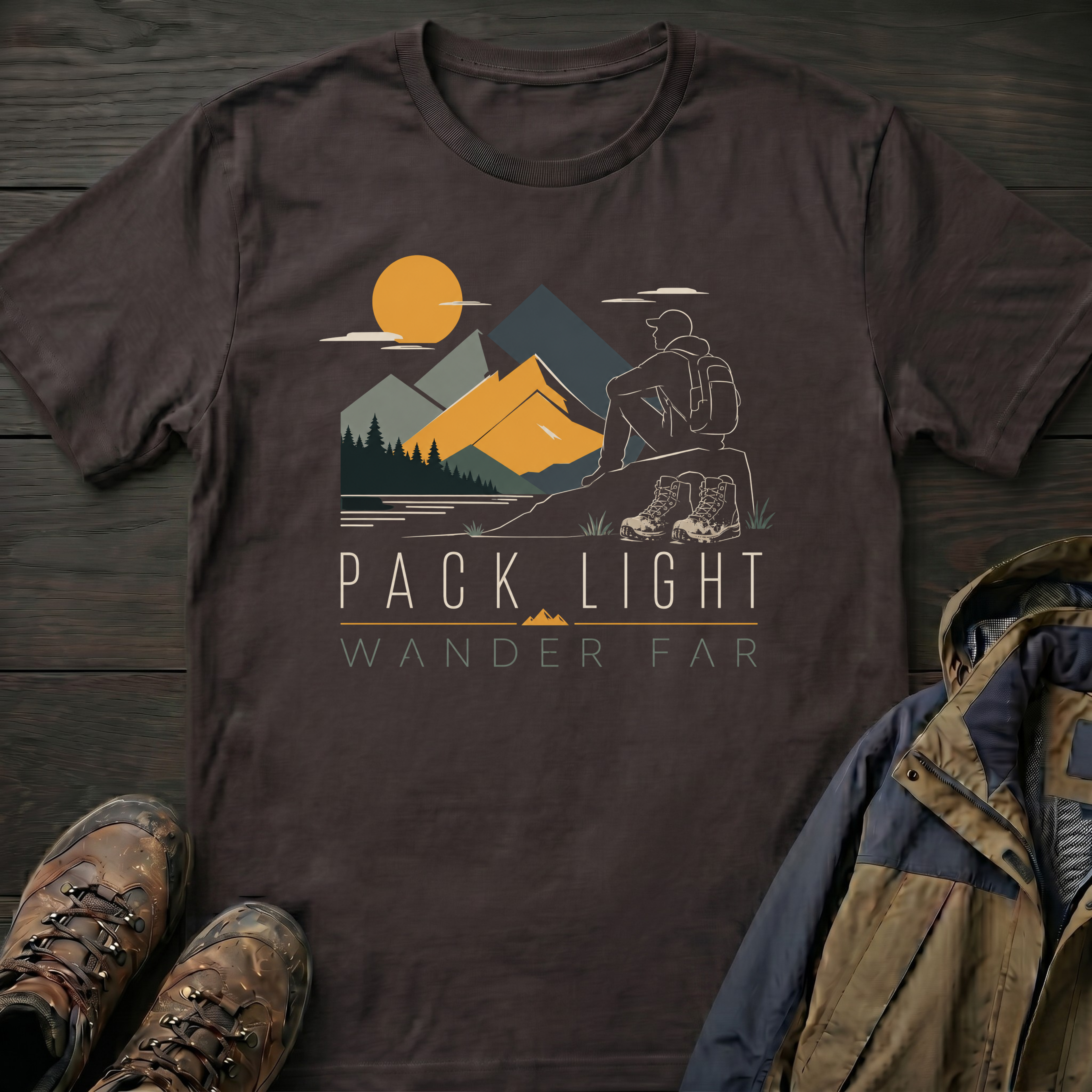 Pack Light Wander Far T-Shirt