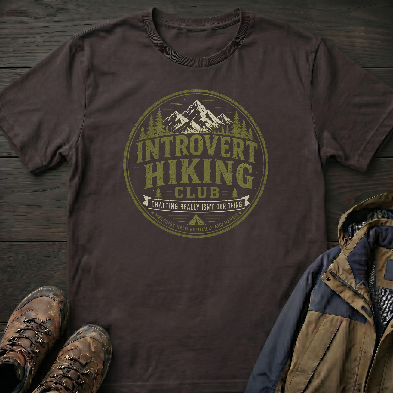 Introvert Hiking Club T-Shirt