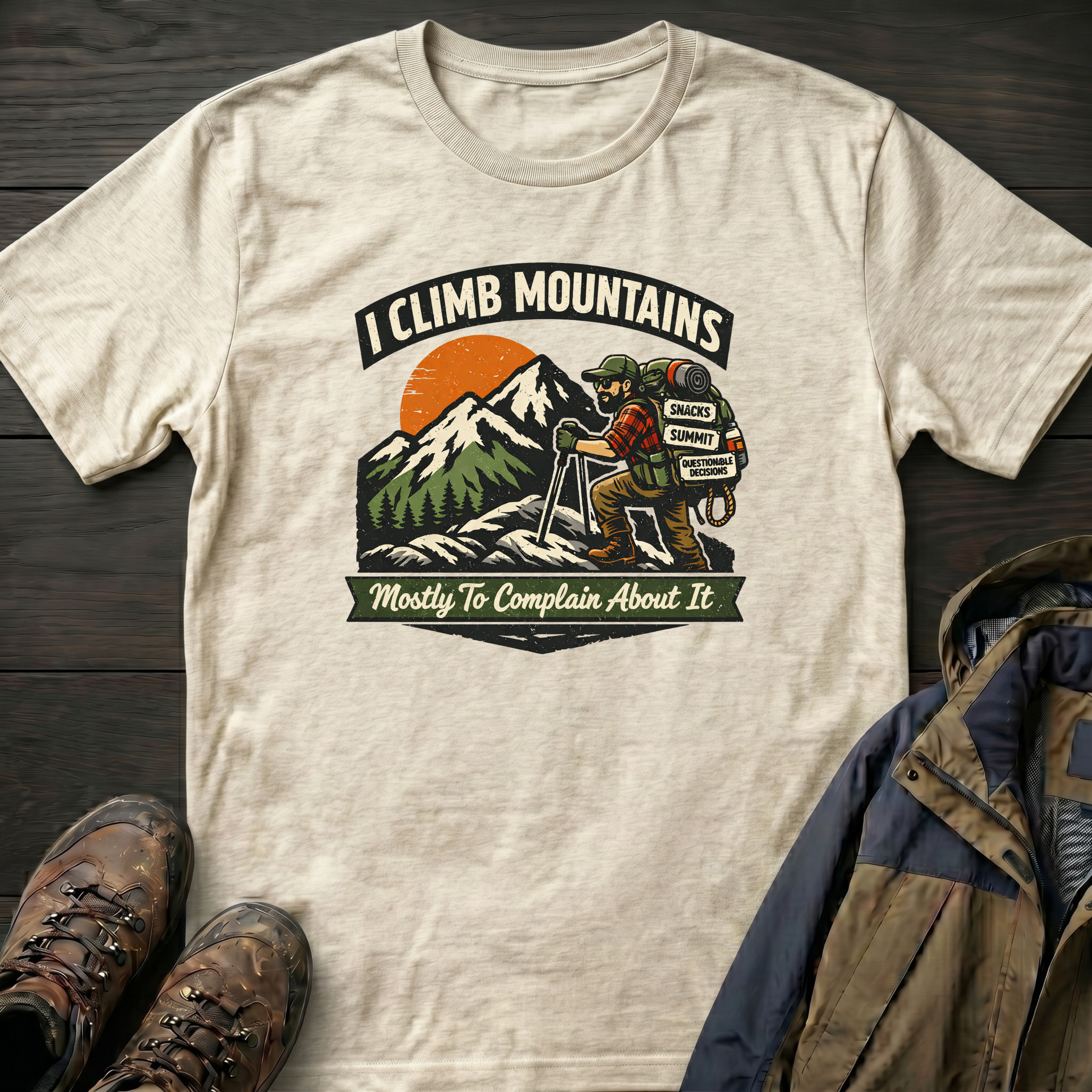 I Climb Mountains T-Shirt