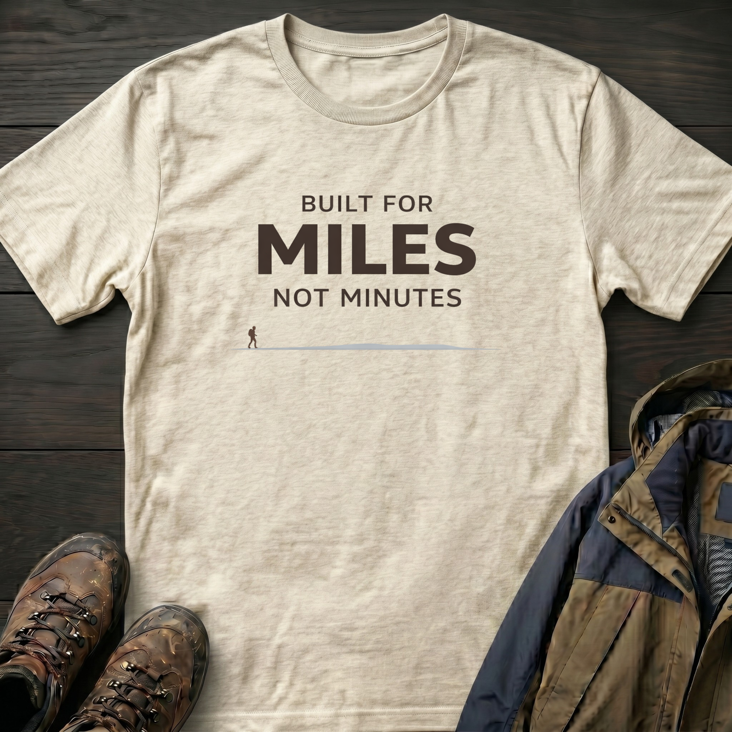 Miles Not Minutes T-Shirt