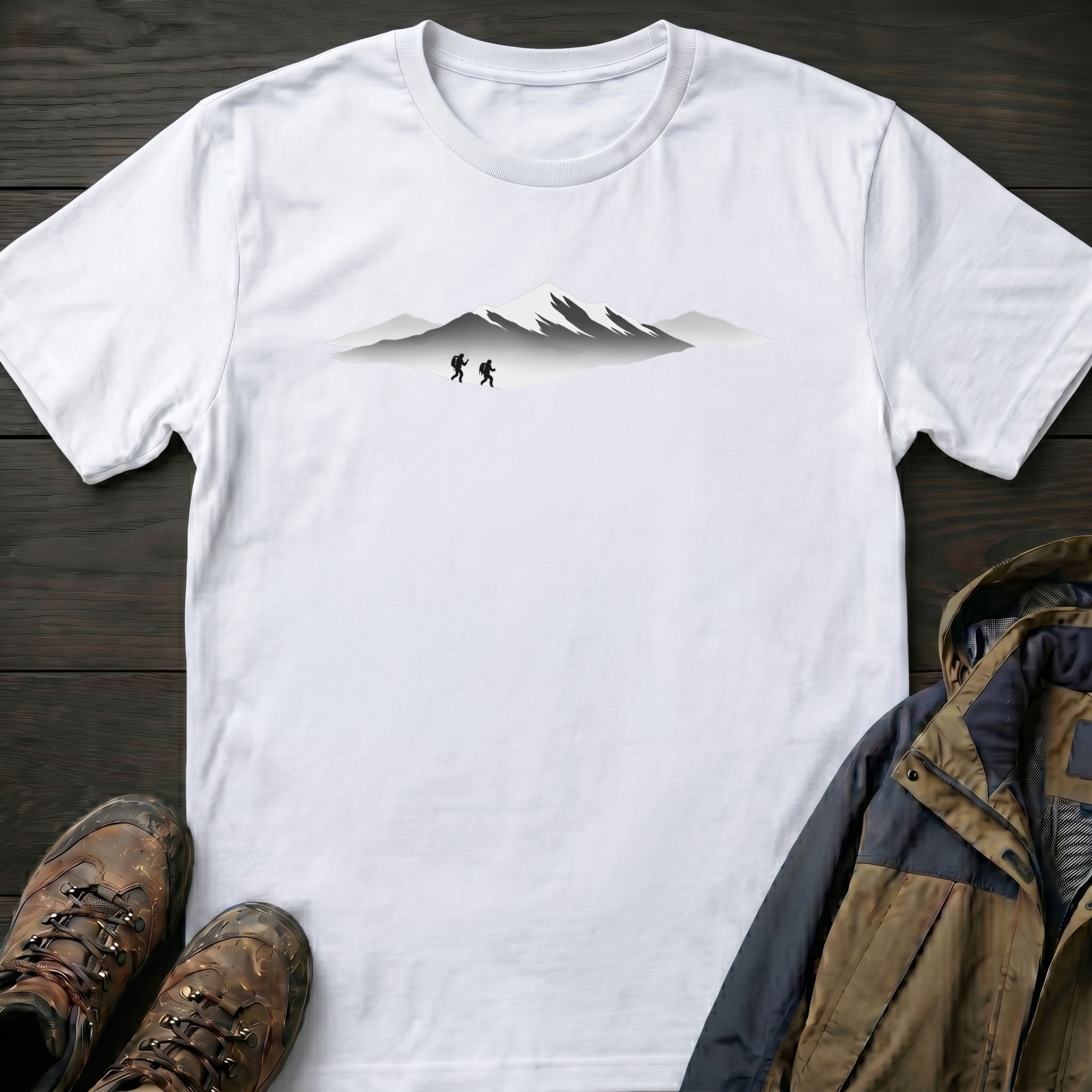 Mountains Graphic T-Shirt