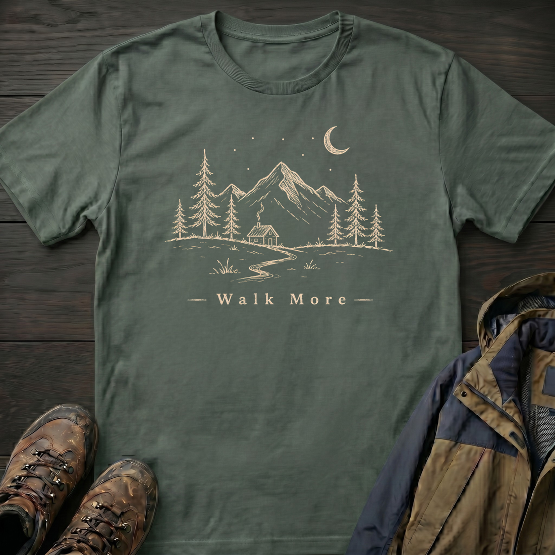 Walk More T-Shirt