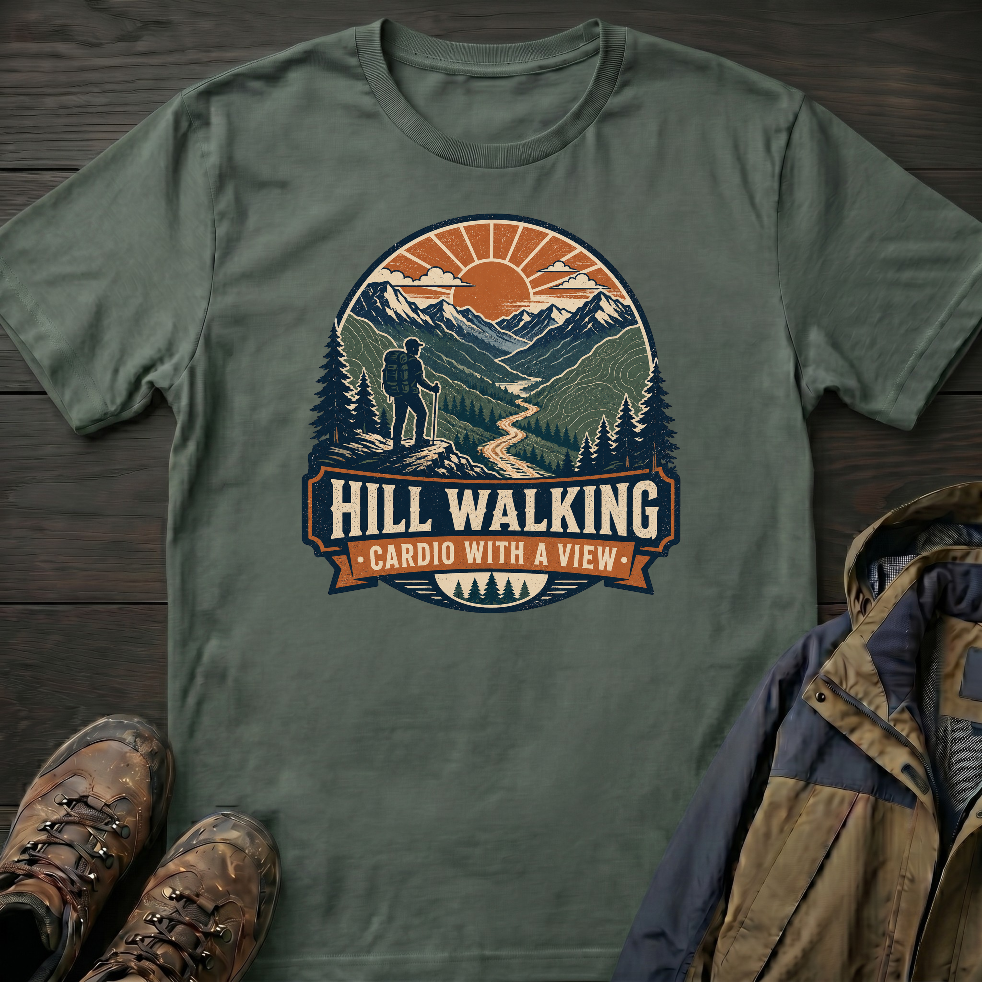 Cardio with a View 2 T-Shirt