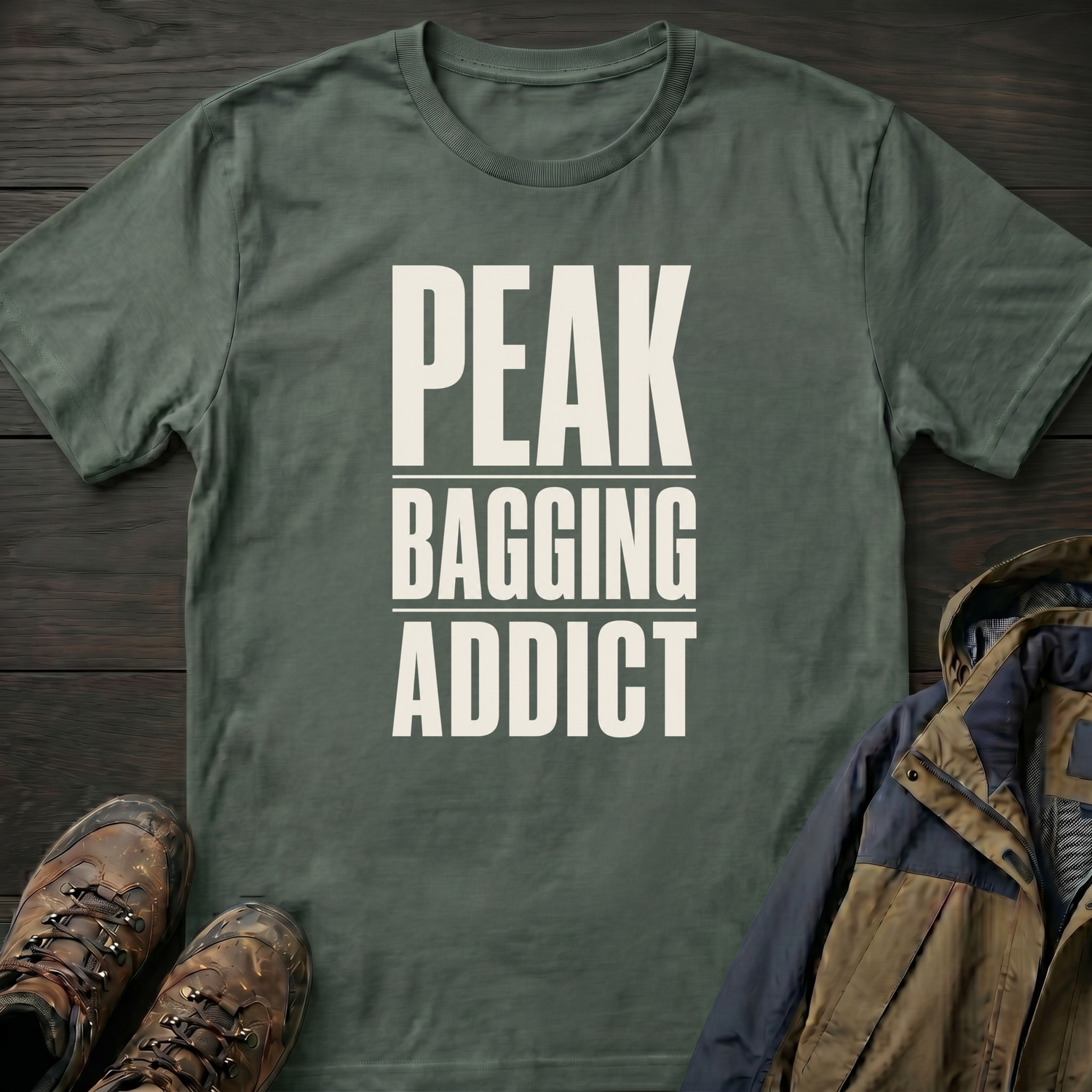 Peak Bagging Addict T-Shirt