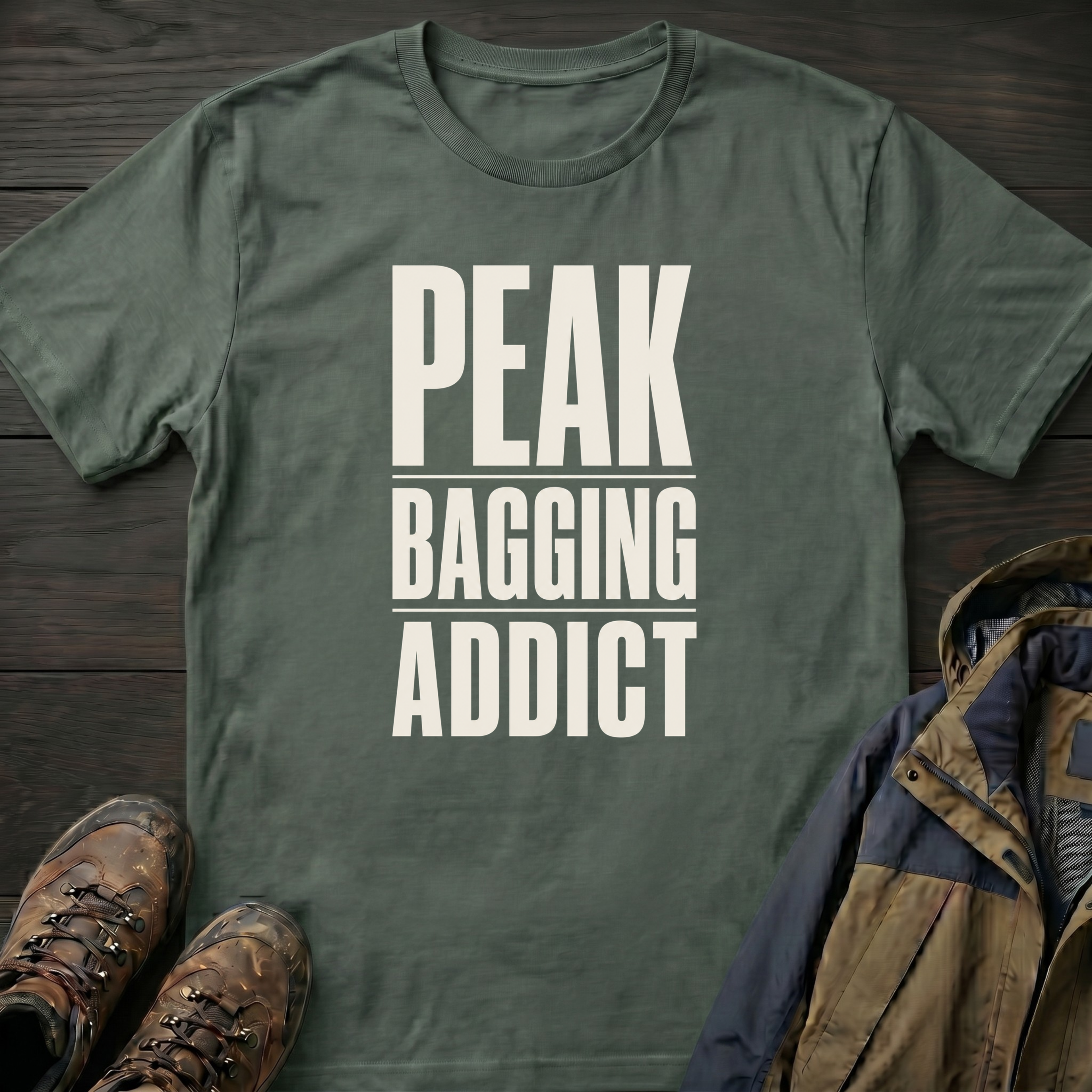 Peak Bagging Addict T-Shirt