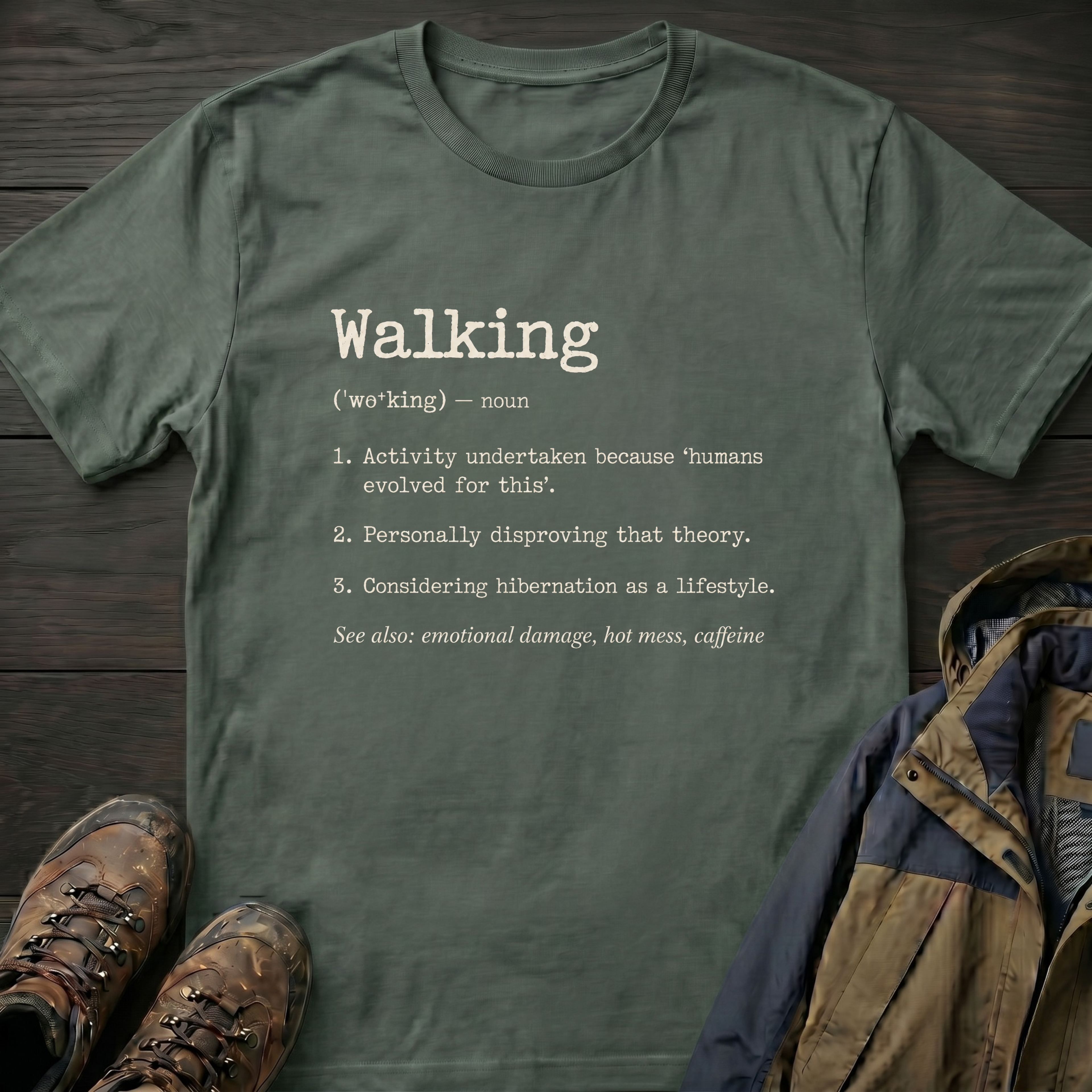 Walking (Noun) 2 T-Shirt