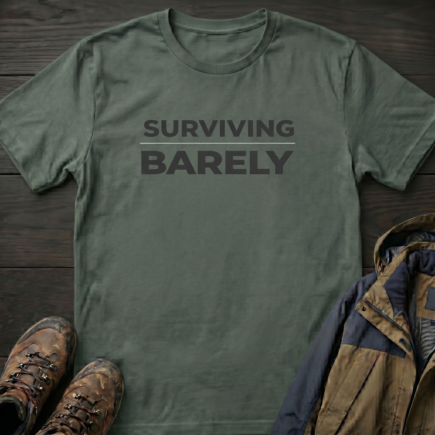 Surviving Barely T-Shirt