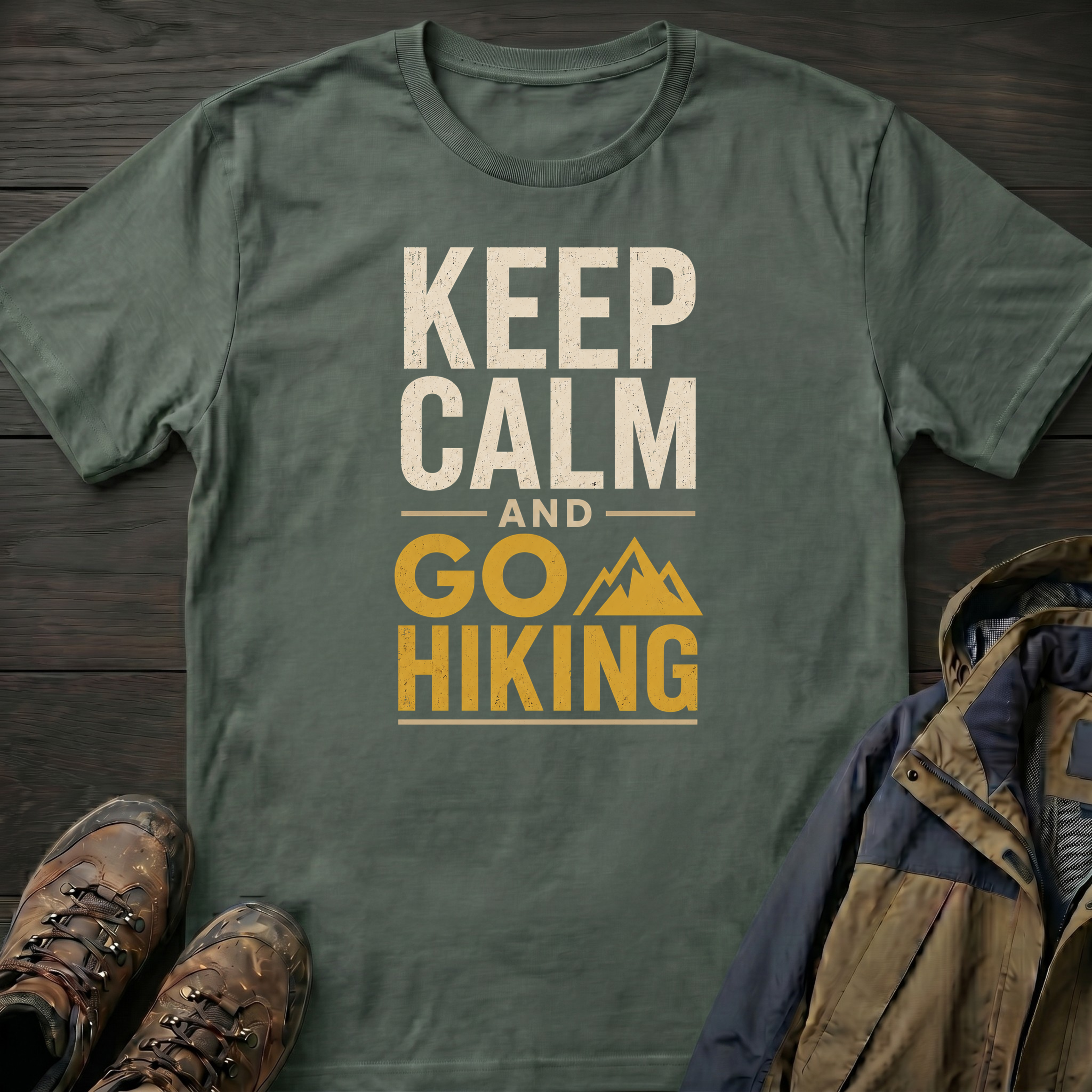 Keep Calm and Go Hiking 2 T-Shirt