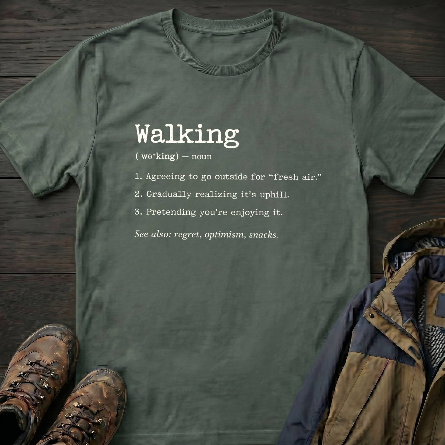 Walking (Noun) T-Shirt