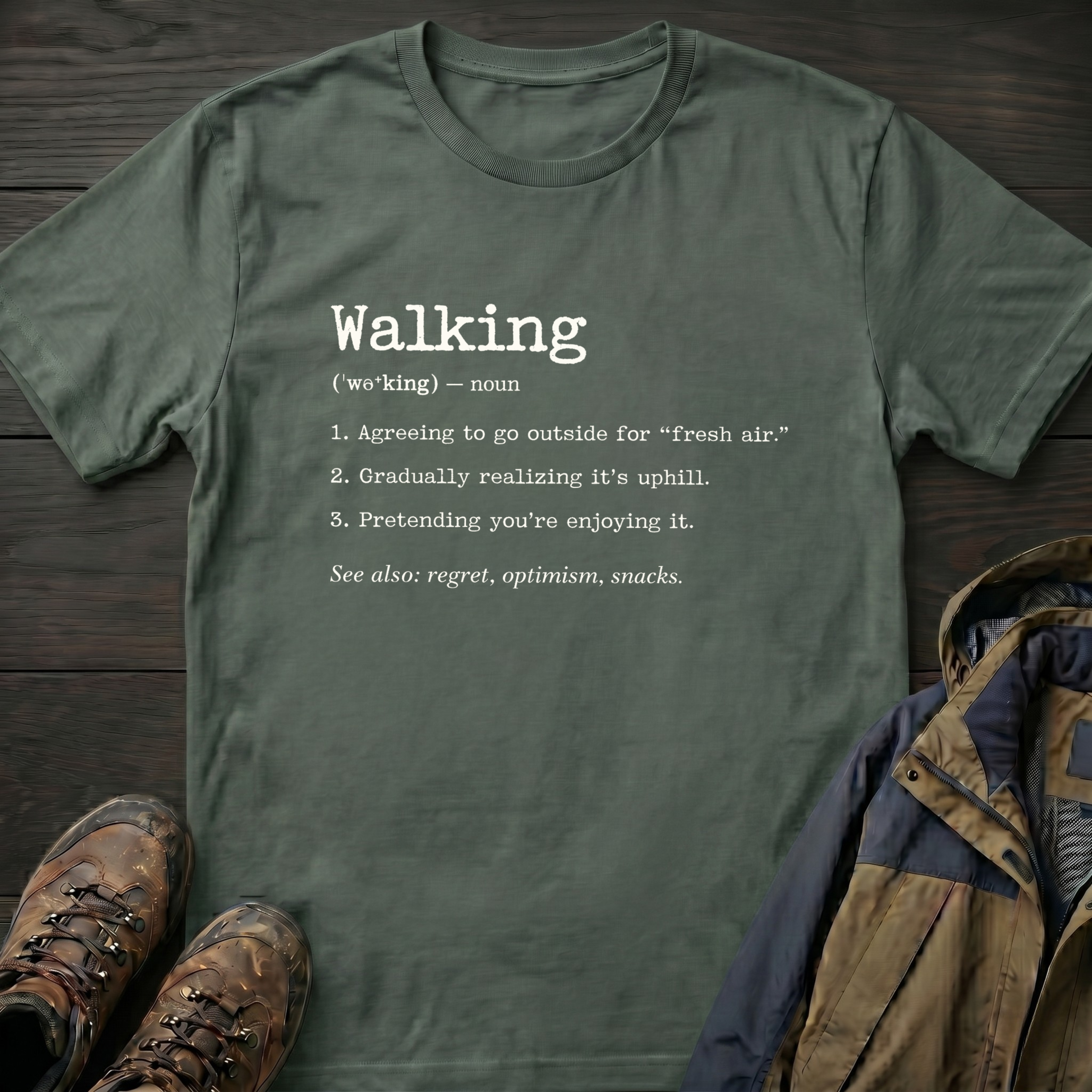 Walking (Noun) T-Shirt