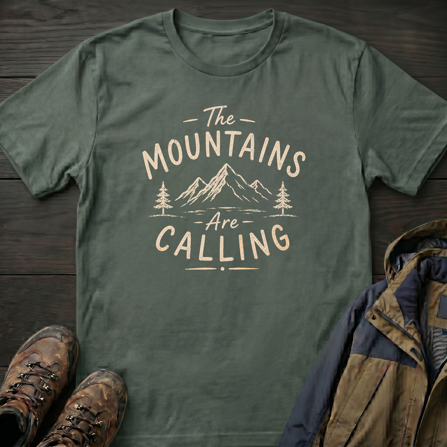 The Mountains Are Calling T-Shirt