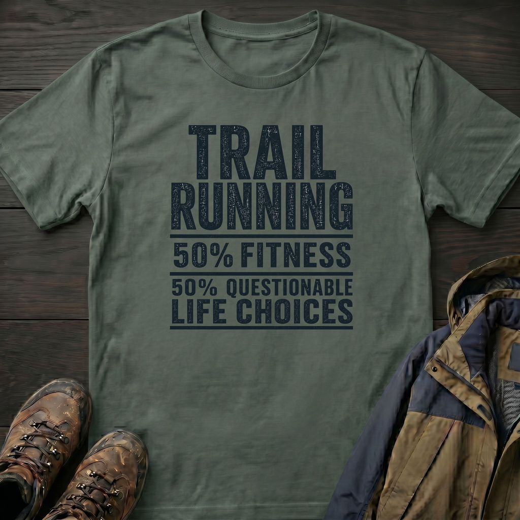 Trail Running Choices T-Shirt