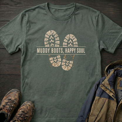 Muddy Boots Happy Soul T-Shirt