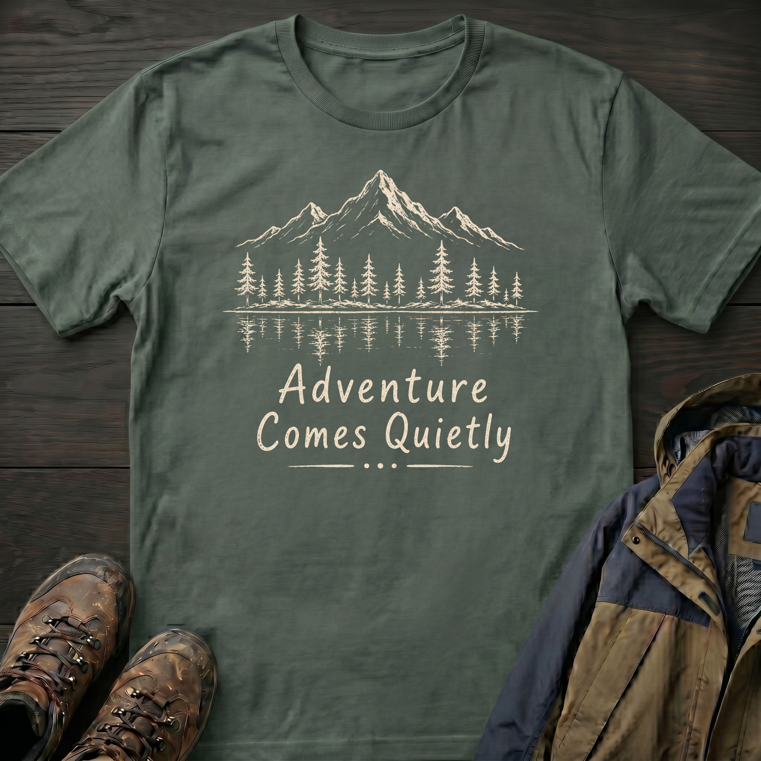 Adventure Comes Quietly T-Shirt