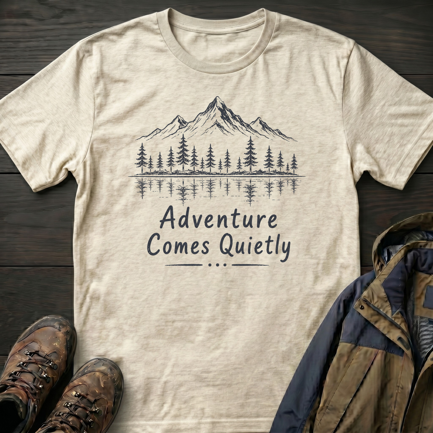 Adventure Comes Quietly T-Shirt