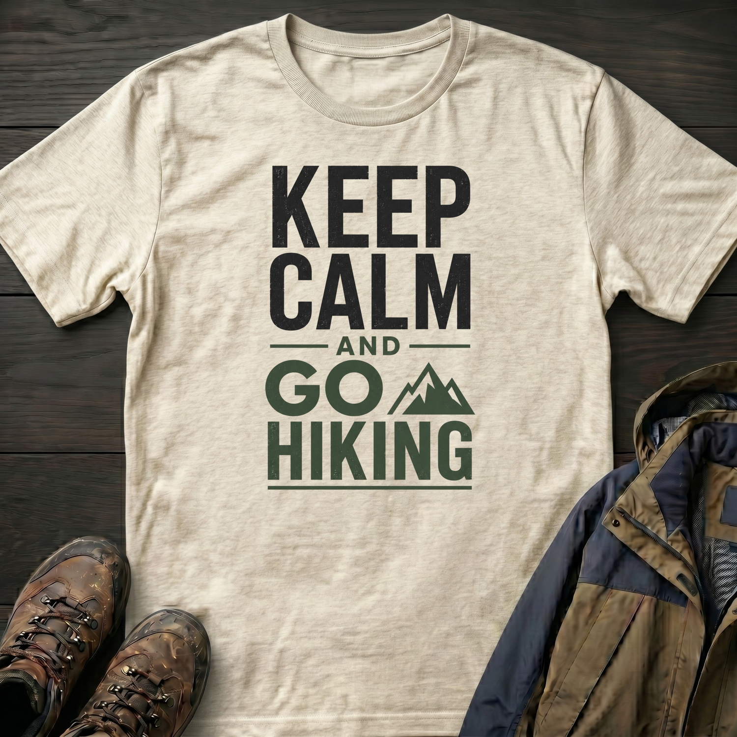 Keep Calm and Go Hiking 2 T-Shirt