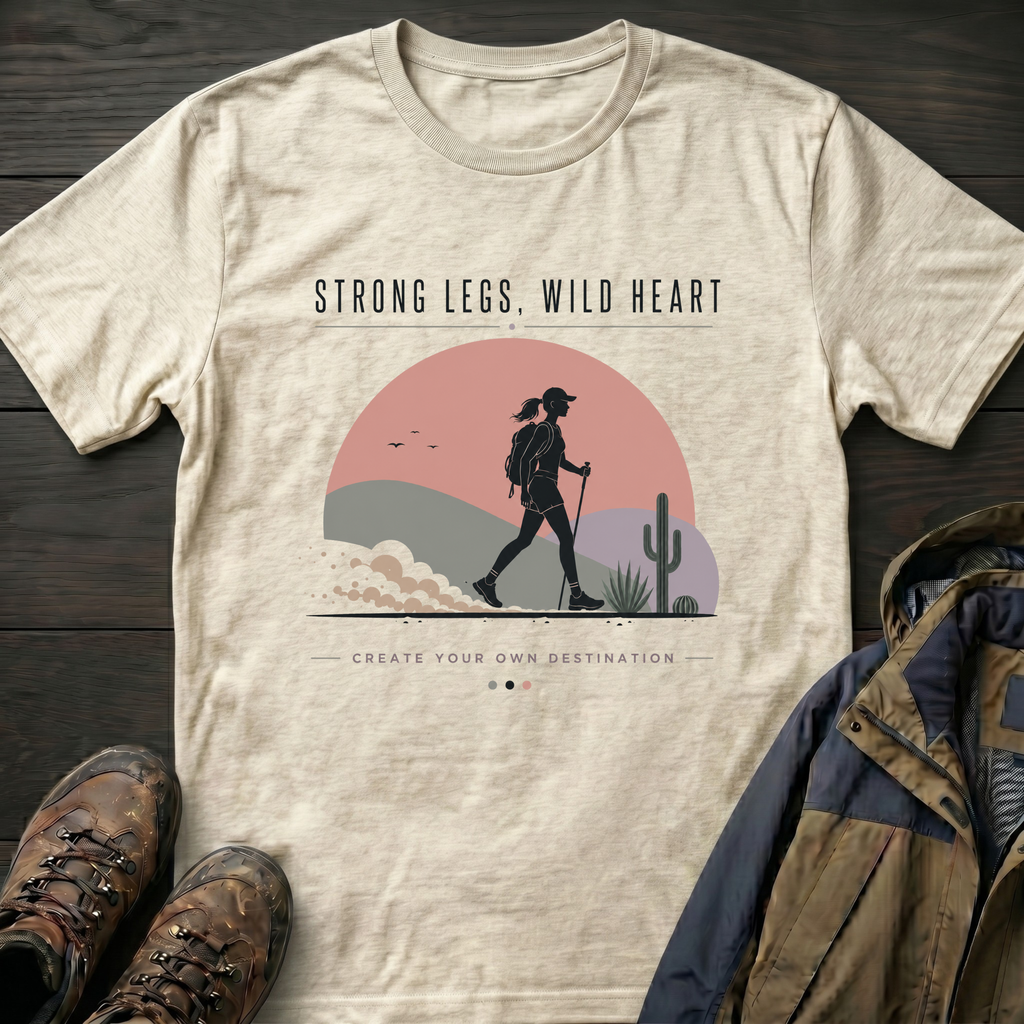 Strong Legs Wild Heart T-Shirt