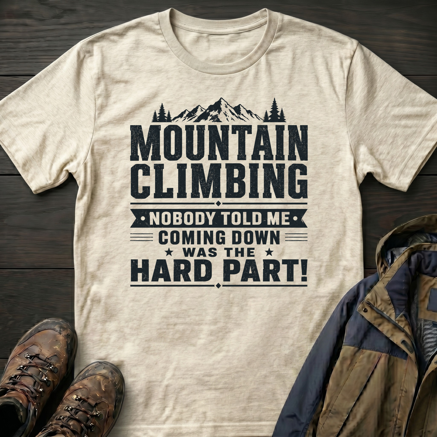 Down is the Hard Part T-Shirt