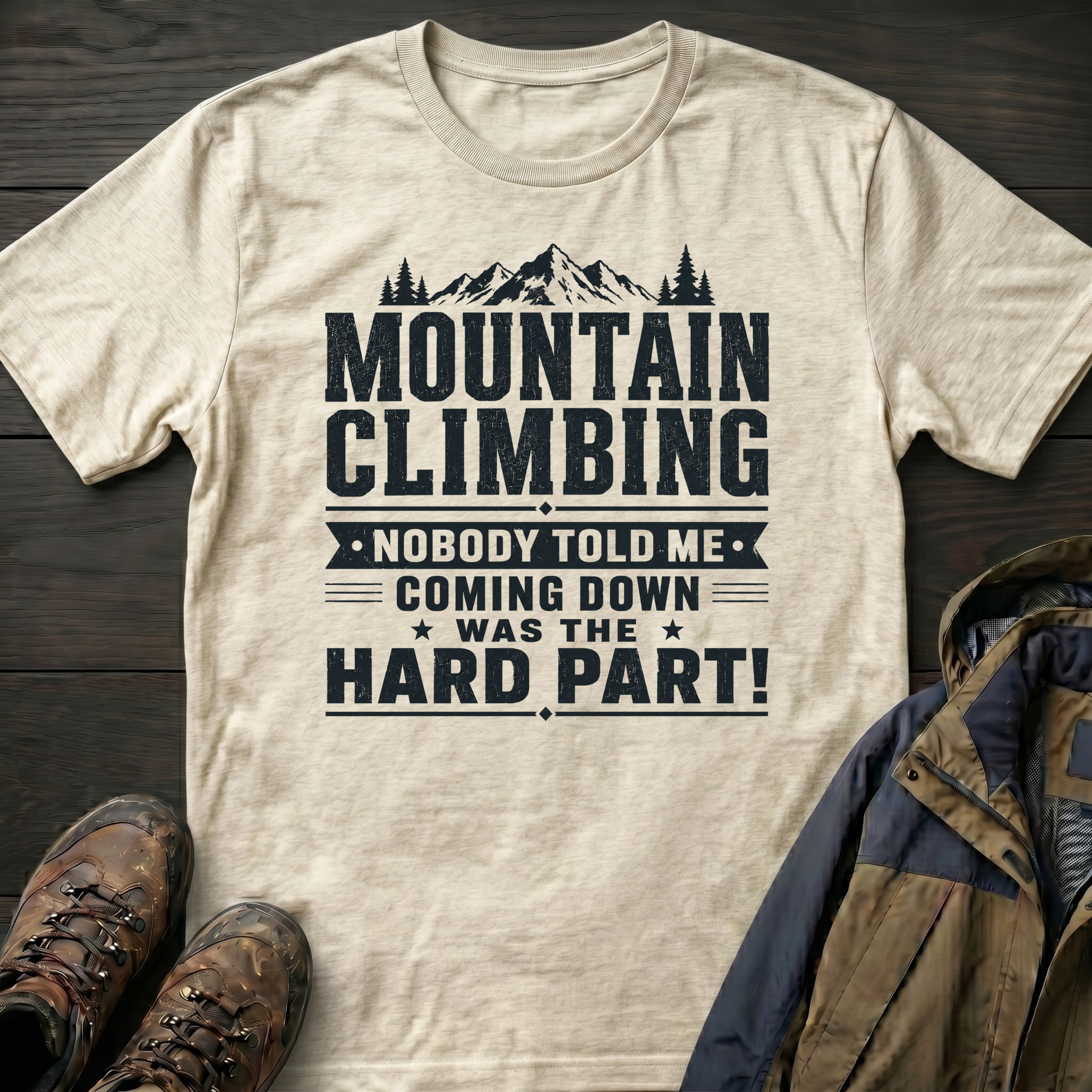 Down is the Hard Part T-Shirt