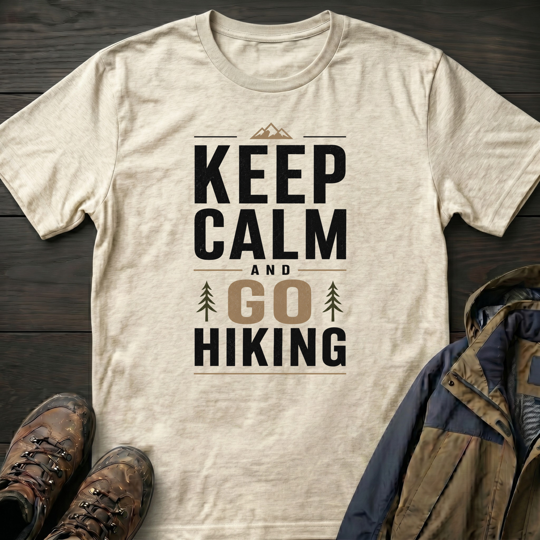 Keep Calm and Go Hiking T-Shirt