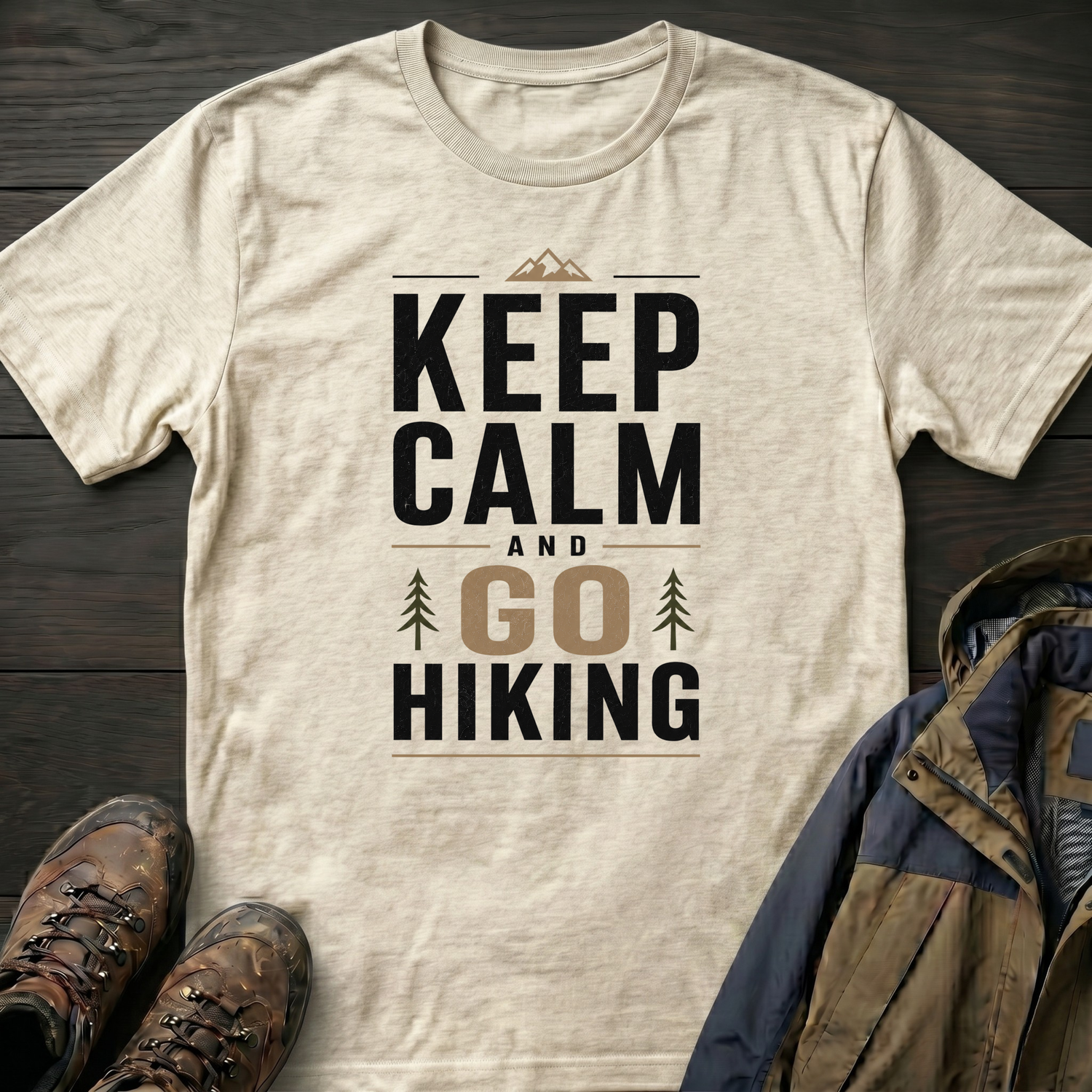 Keep Calm and Go Hiking T-Shirt