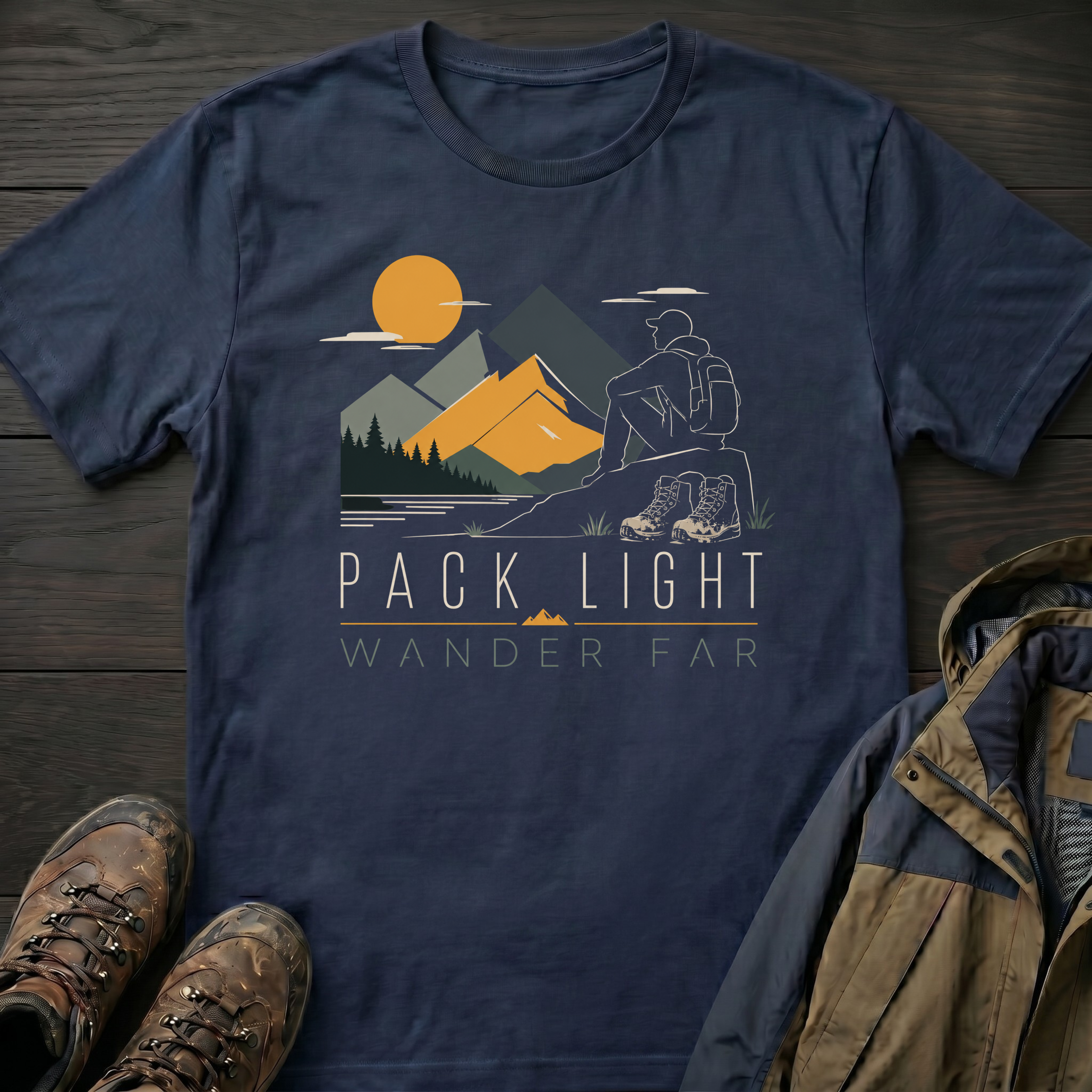 Pack Light Wander Far T-Shirt