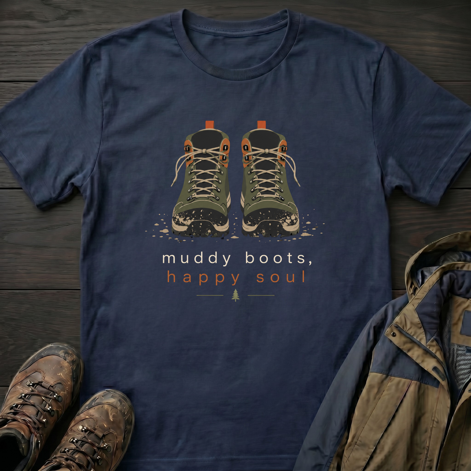 Muddy Boots Happy Soul 2 T-Shirt