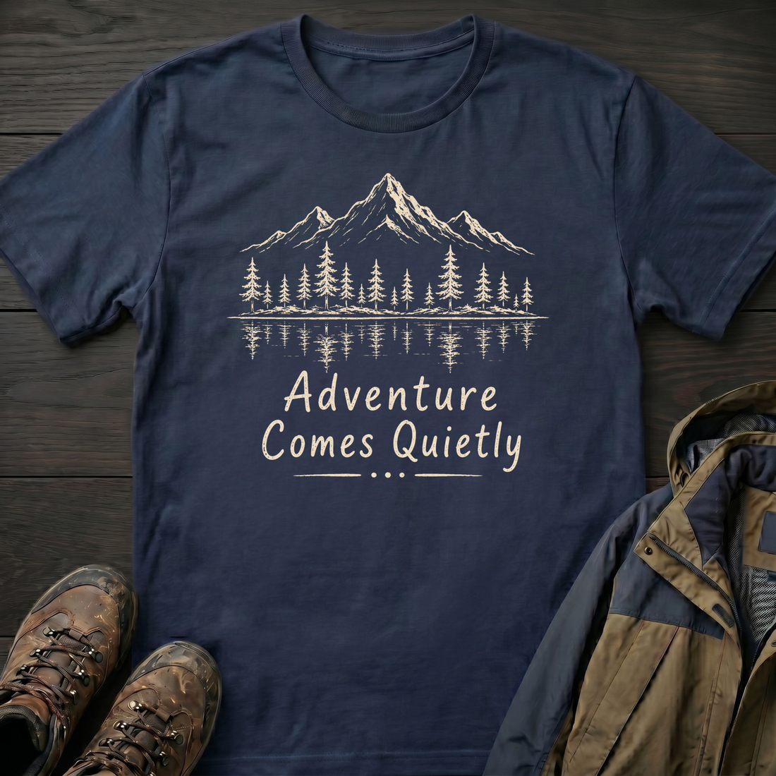 Adventure Comes Quietly T-Shirt