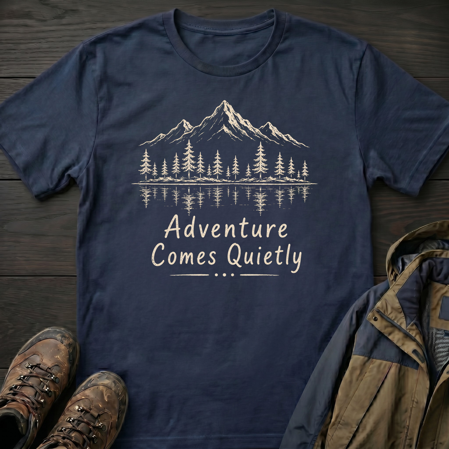 Adventure Comes Quietly T-Shirt