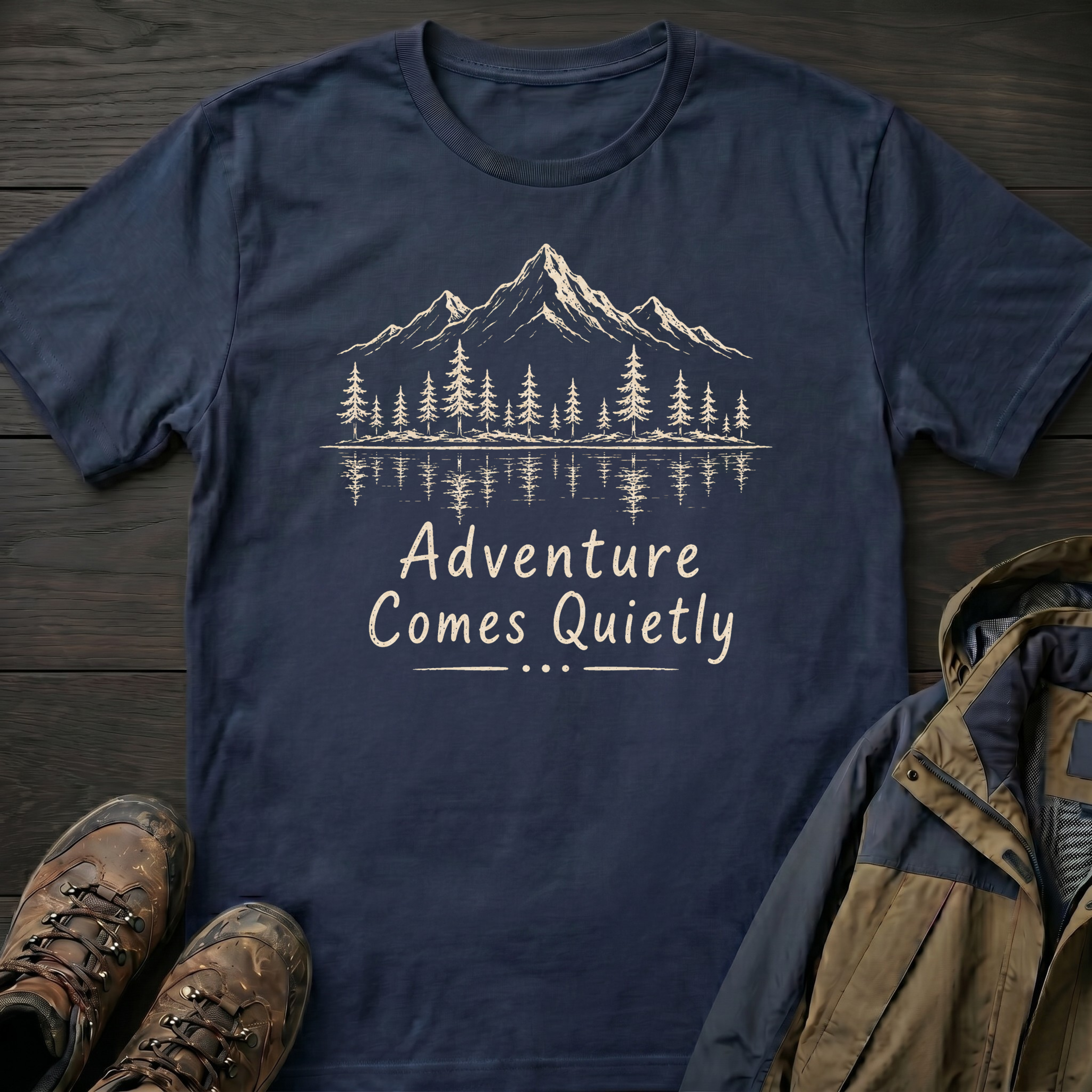 Adventure Comes Quietly T-Shirt