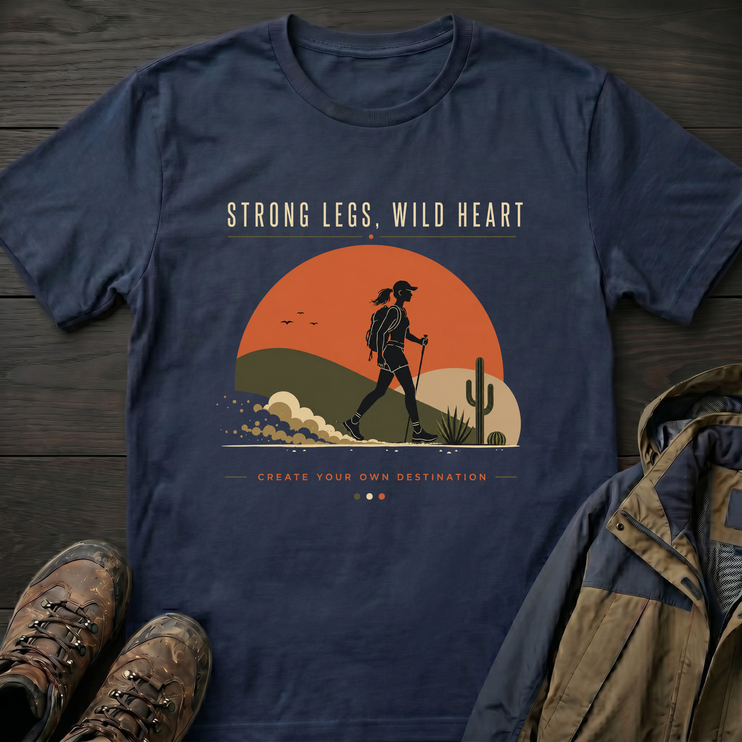 Strong Legs Wild Heart T-Shirt