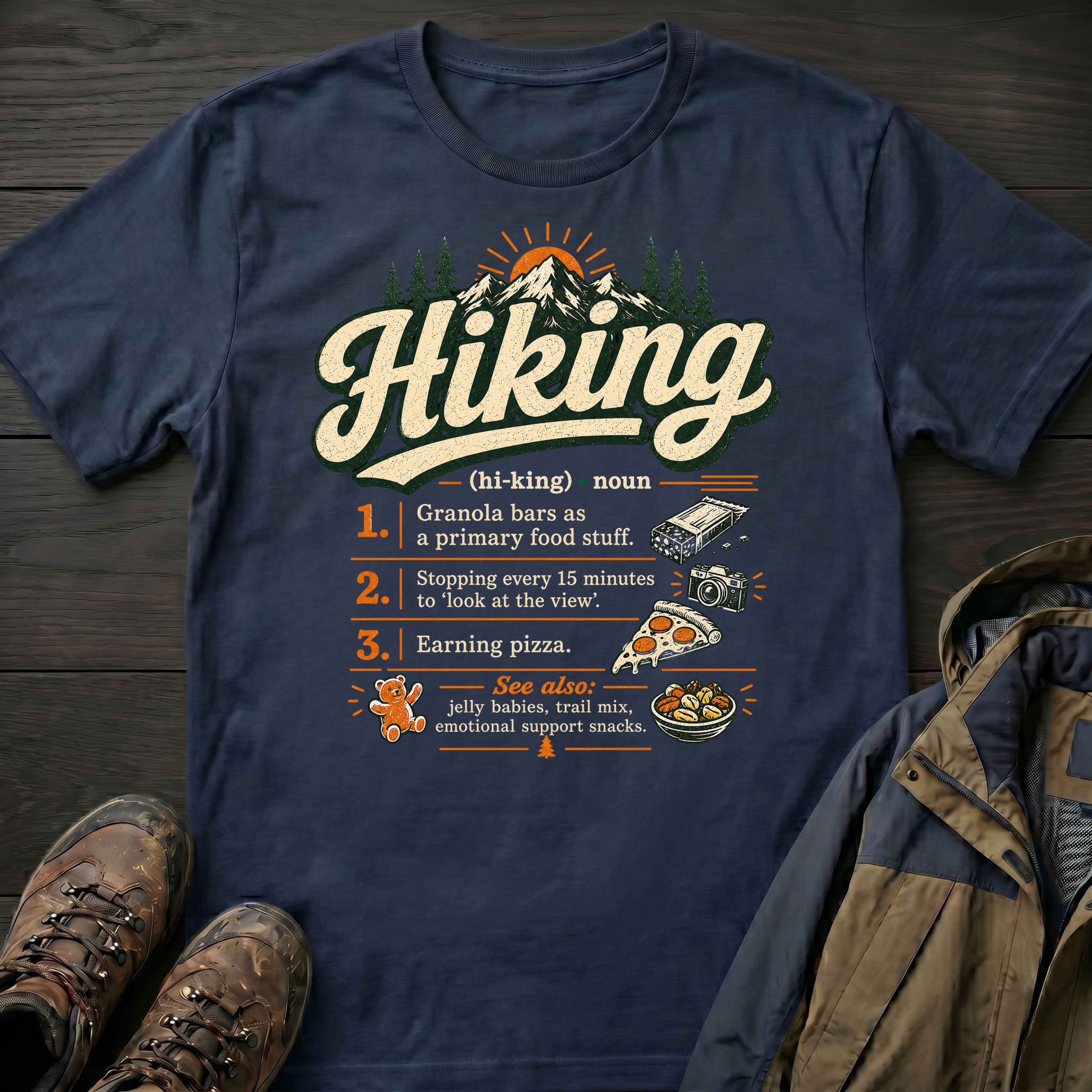 Hiking (Noun) T-Shirt