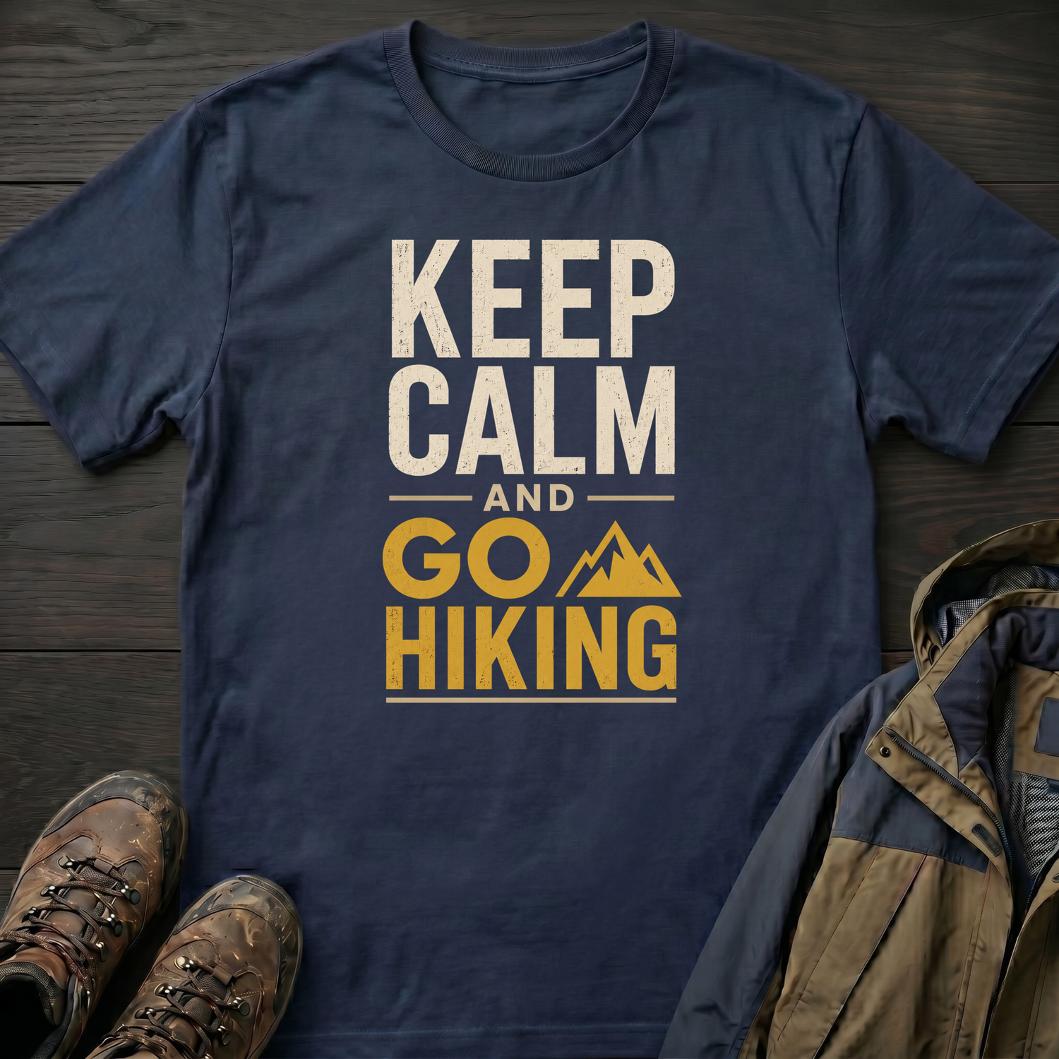 Keep Calm and Go Hiking 2 T-Shirt