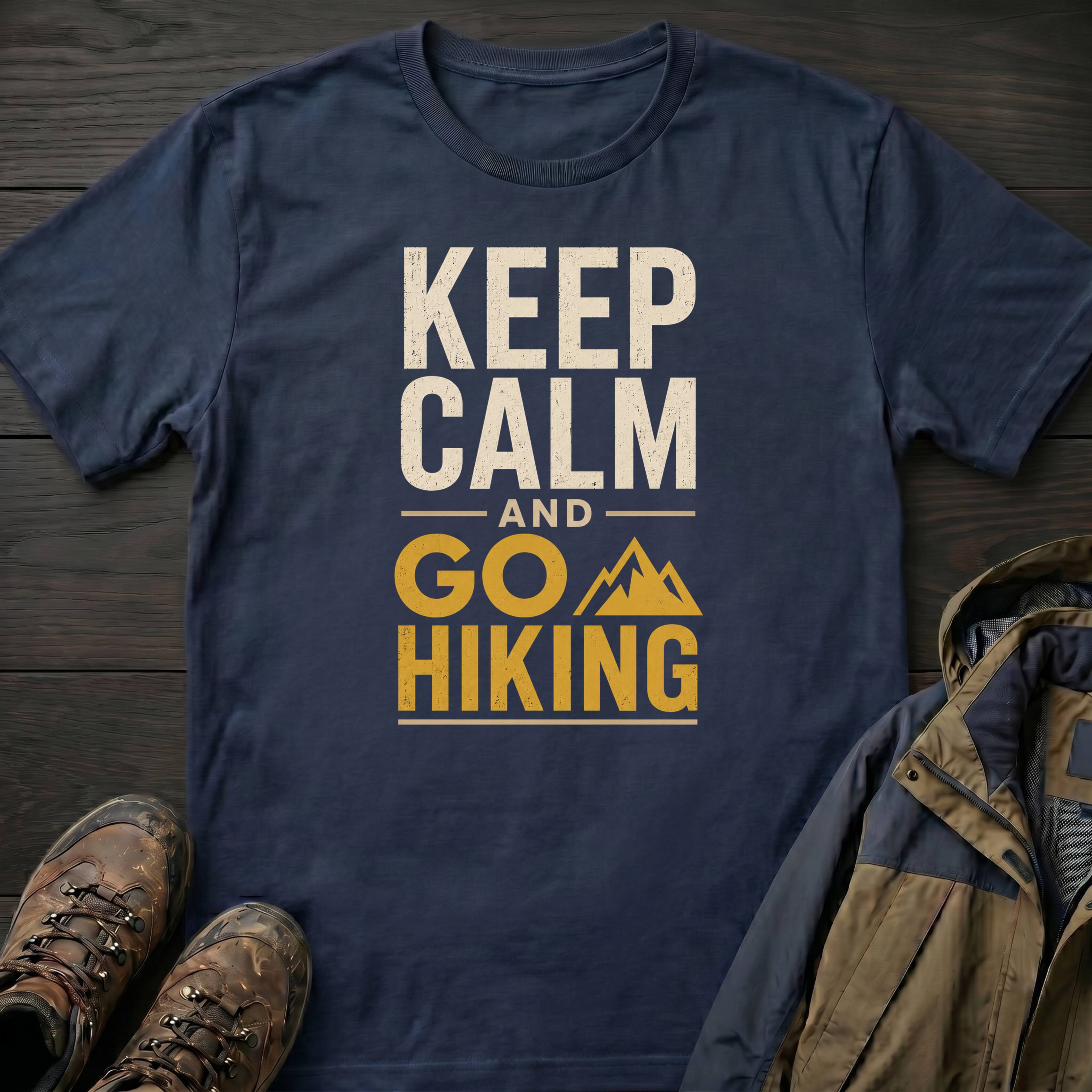Keep Calm and Go Hiking 2 T-Shirt