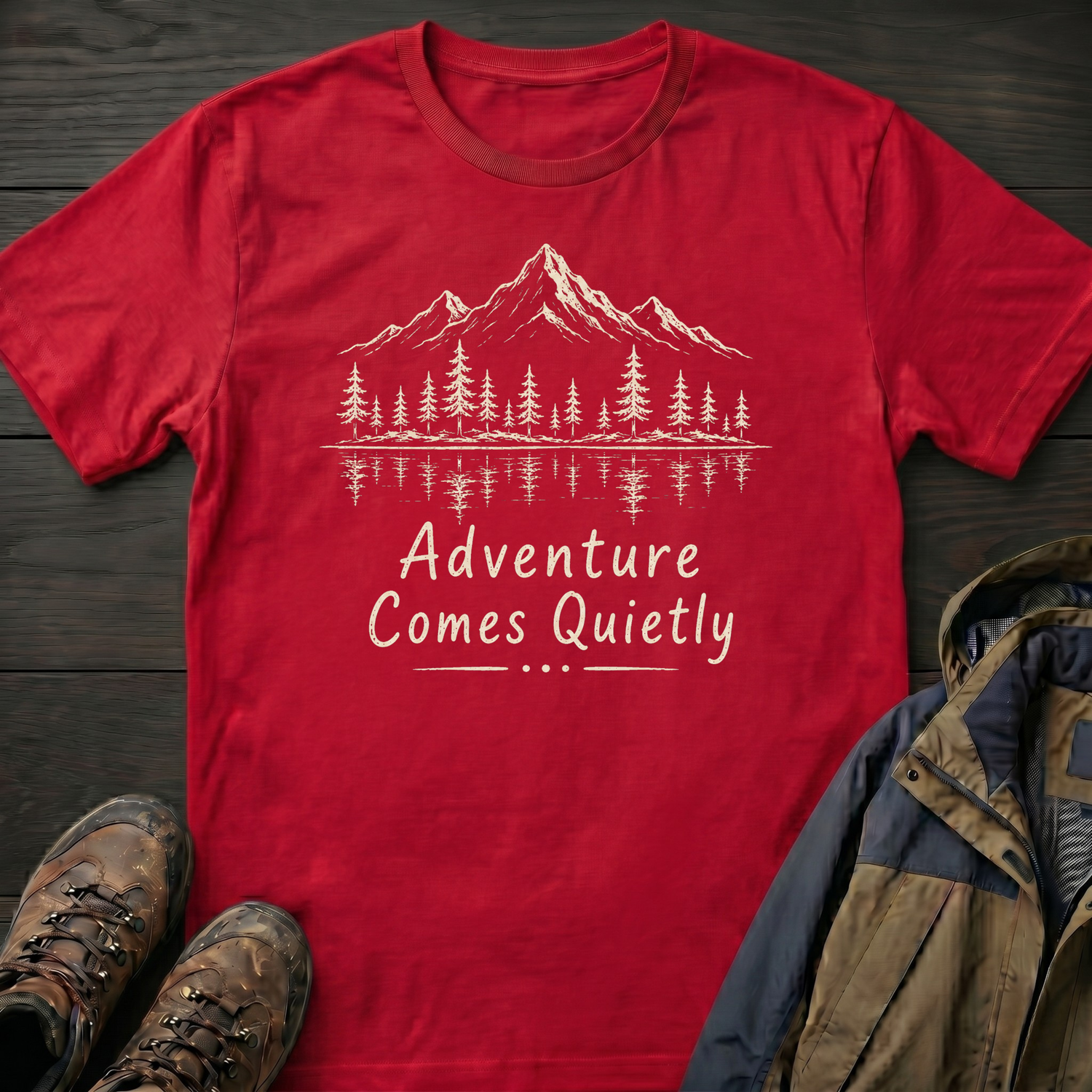 Adventure Comes Quietly T-Shirt