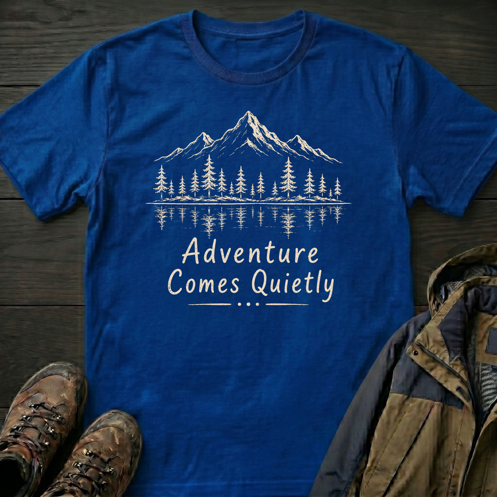Adventure Comes Quietly T-Shirt