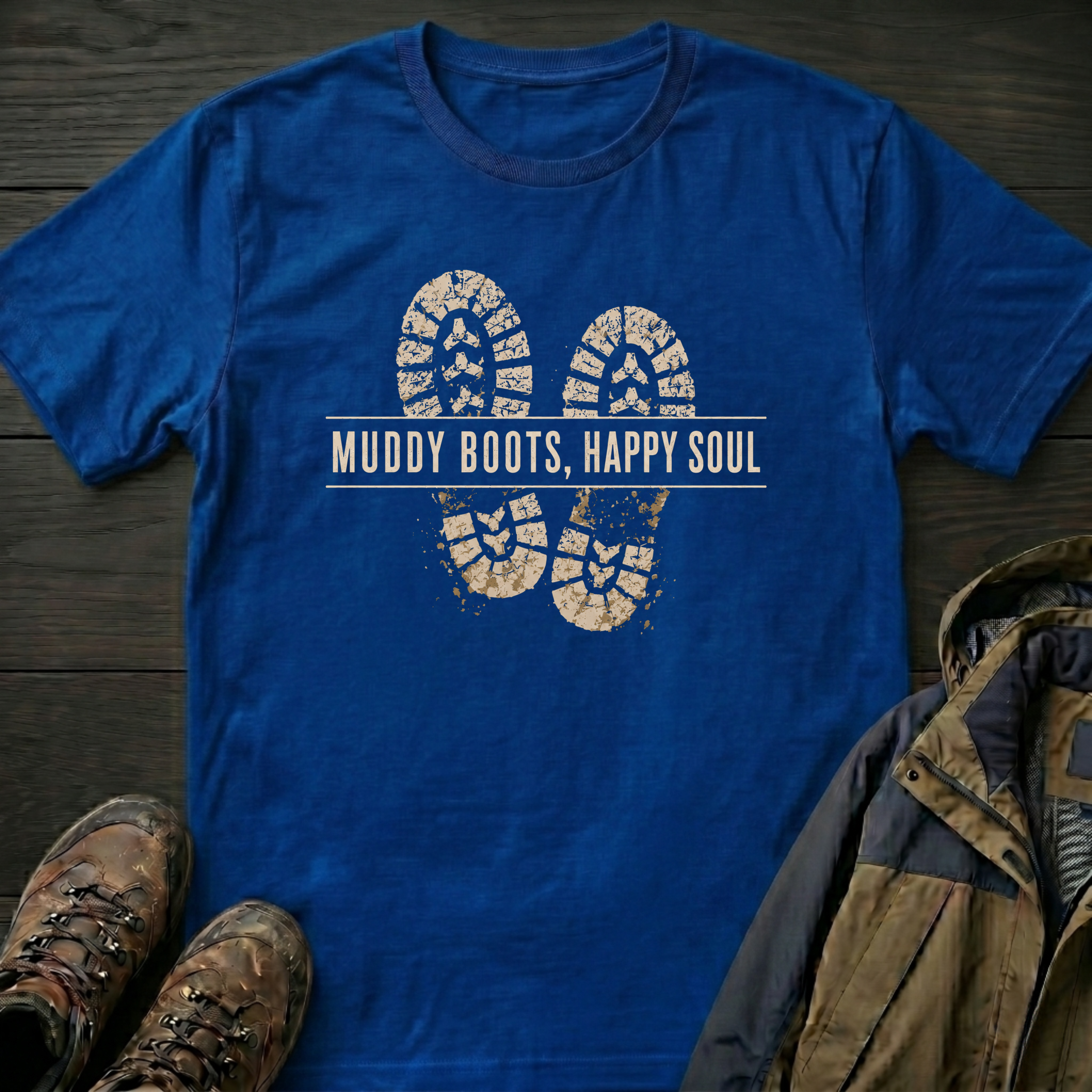 Muddy Boots Happy Soul T-Shirt