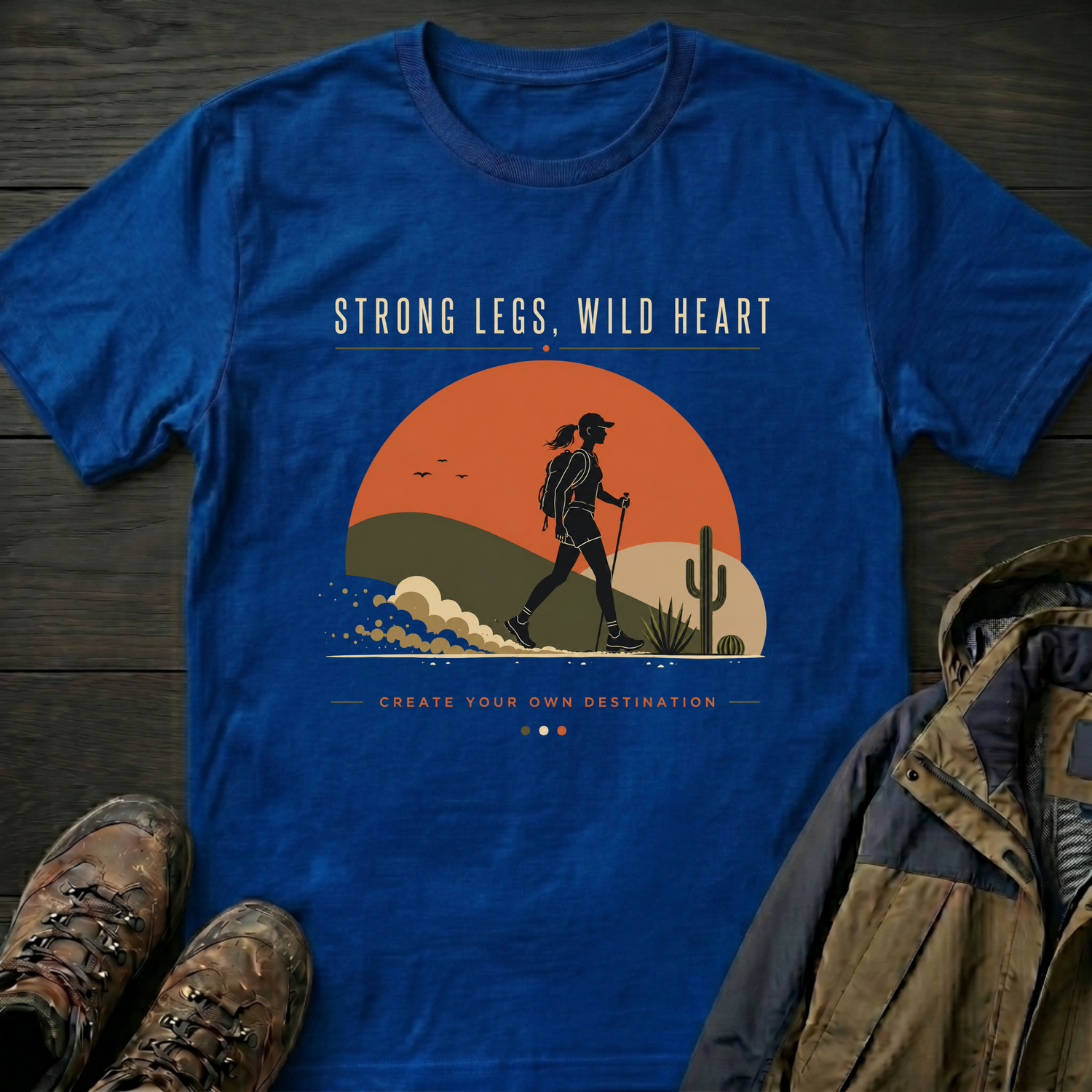 Strong Legs Wild Heart T-Shirt