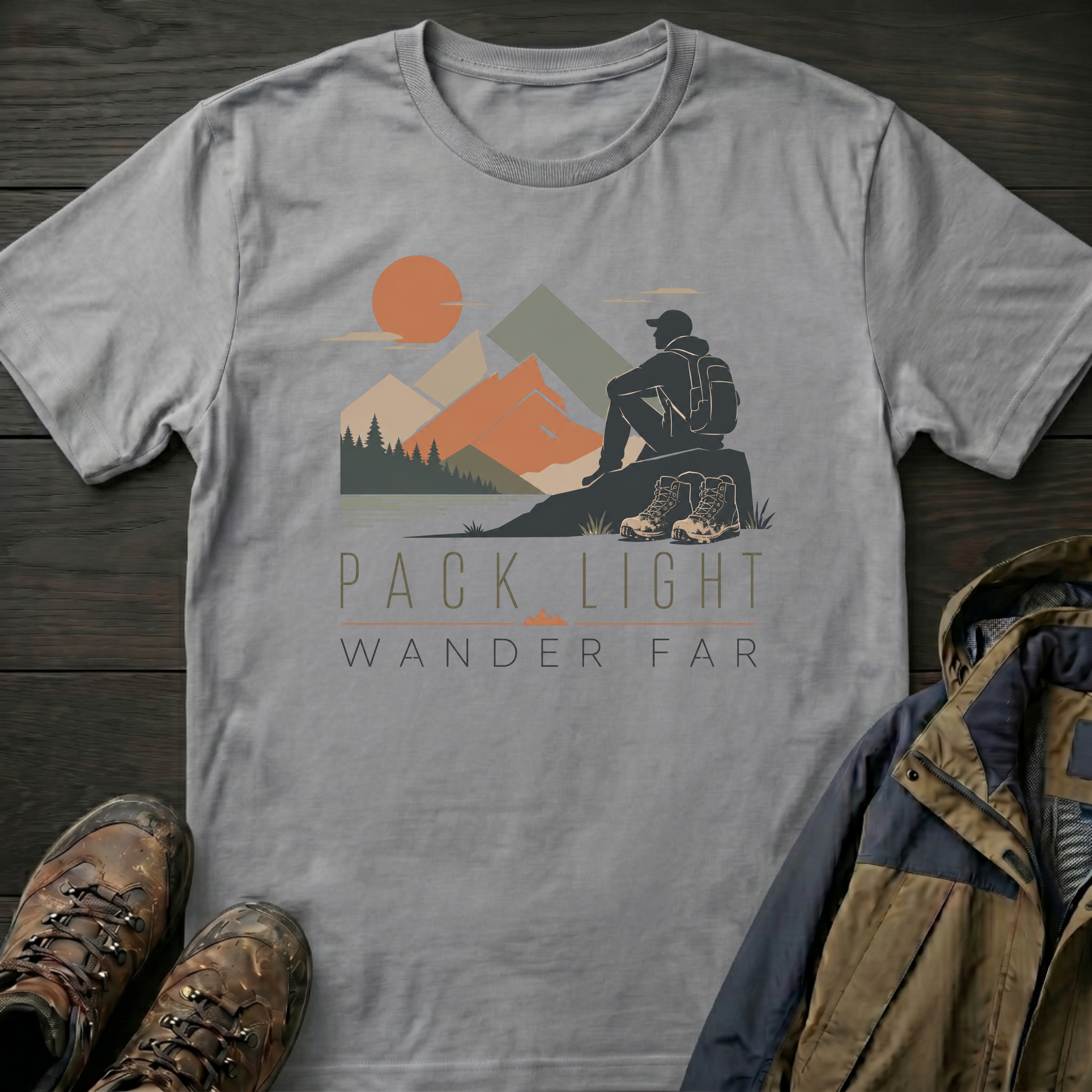 Pack Light Wander Far T-Shirt