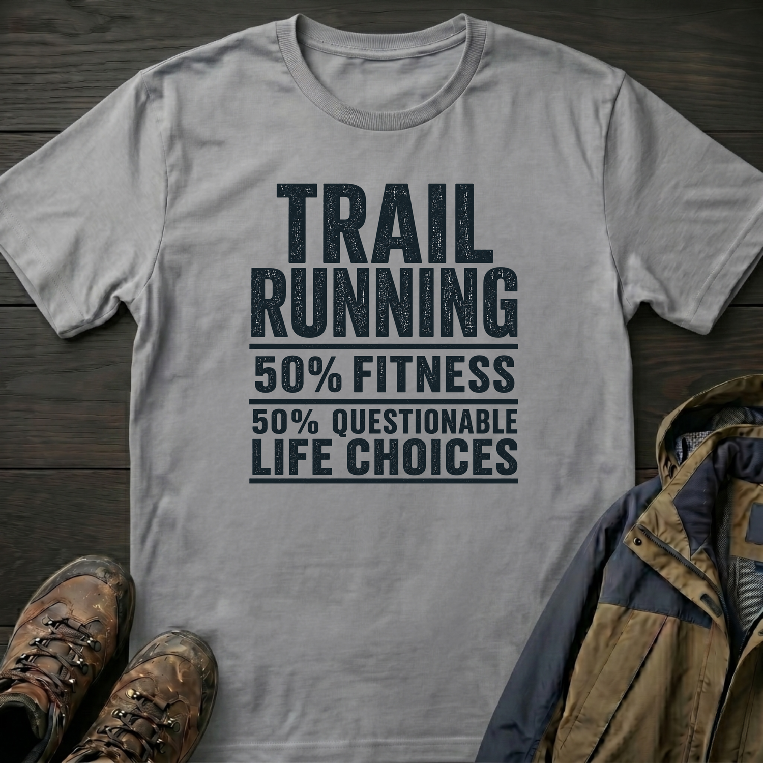 Trail Running Choices T-Shirt