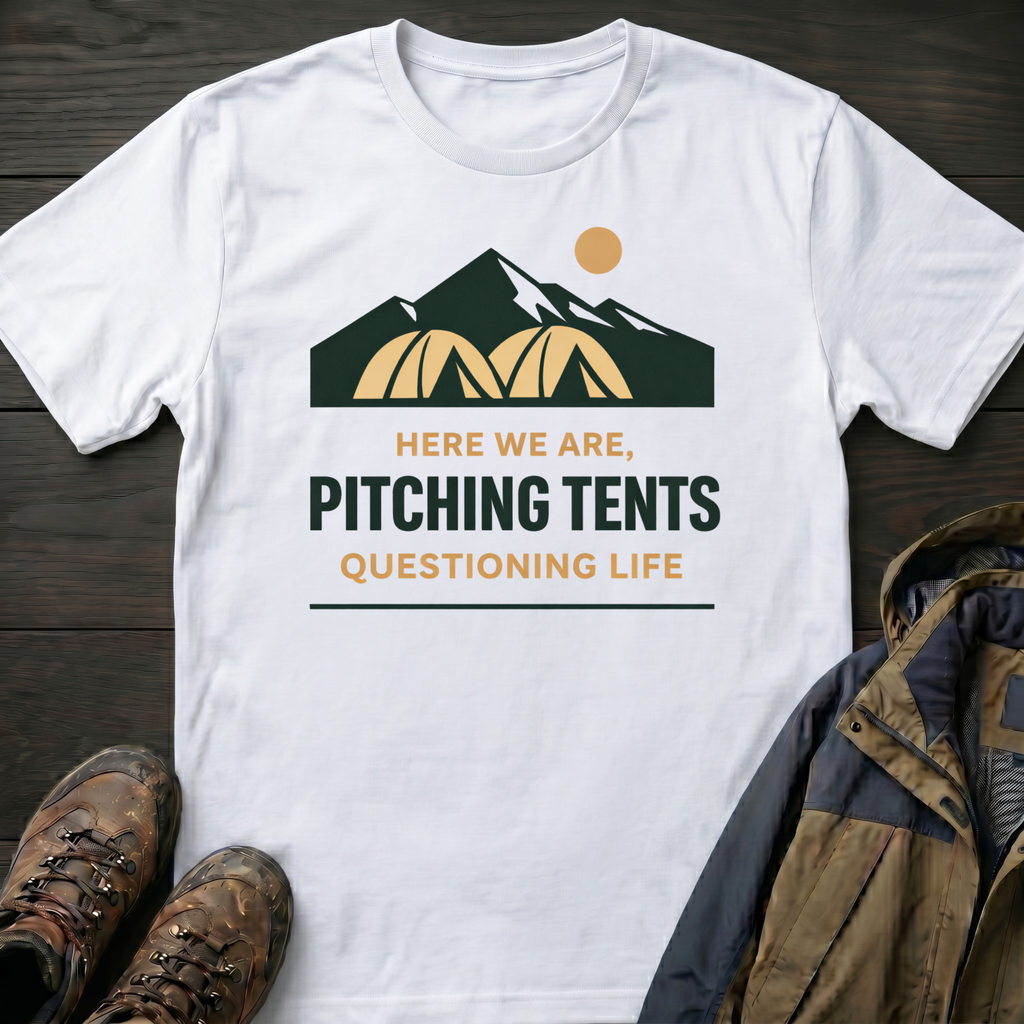 Pitching Tents T-Shirt