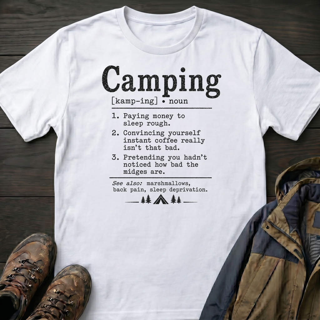 Camping (Noun) T-Shirt