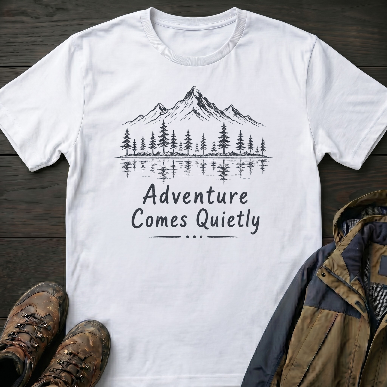 Adventure Comes Quietly T-Shirt